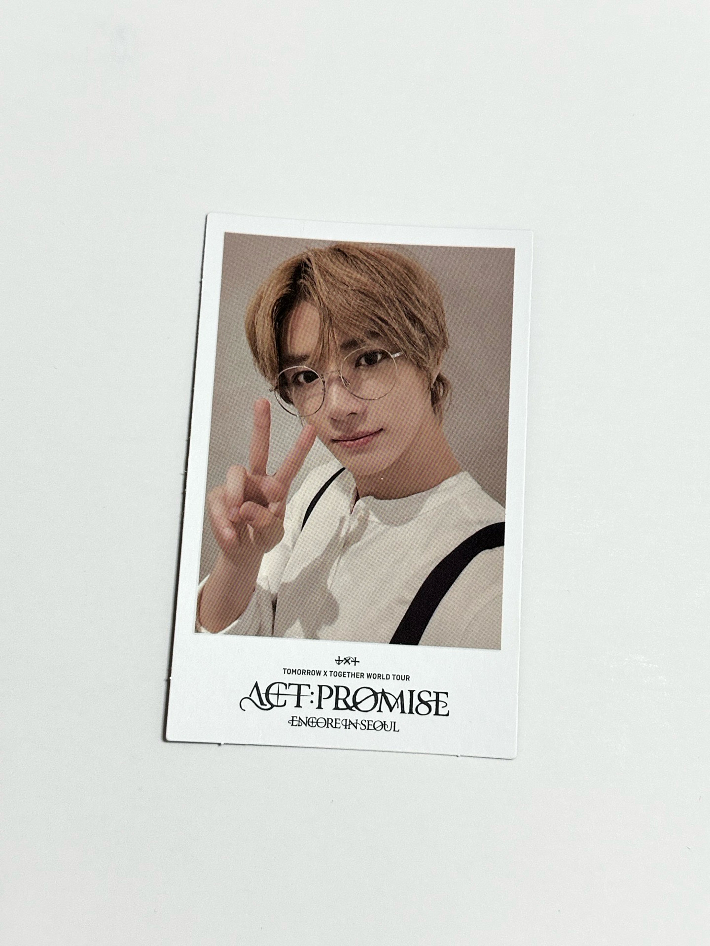 txt 24年巡迴演唱會 DVD卡