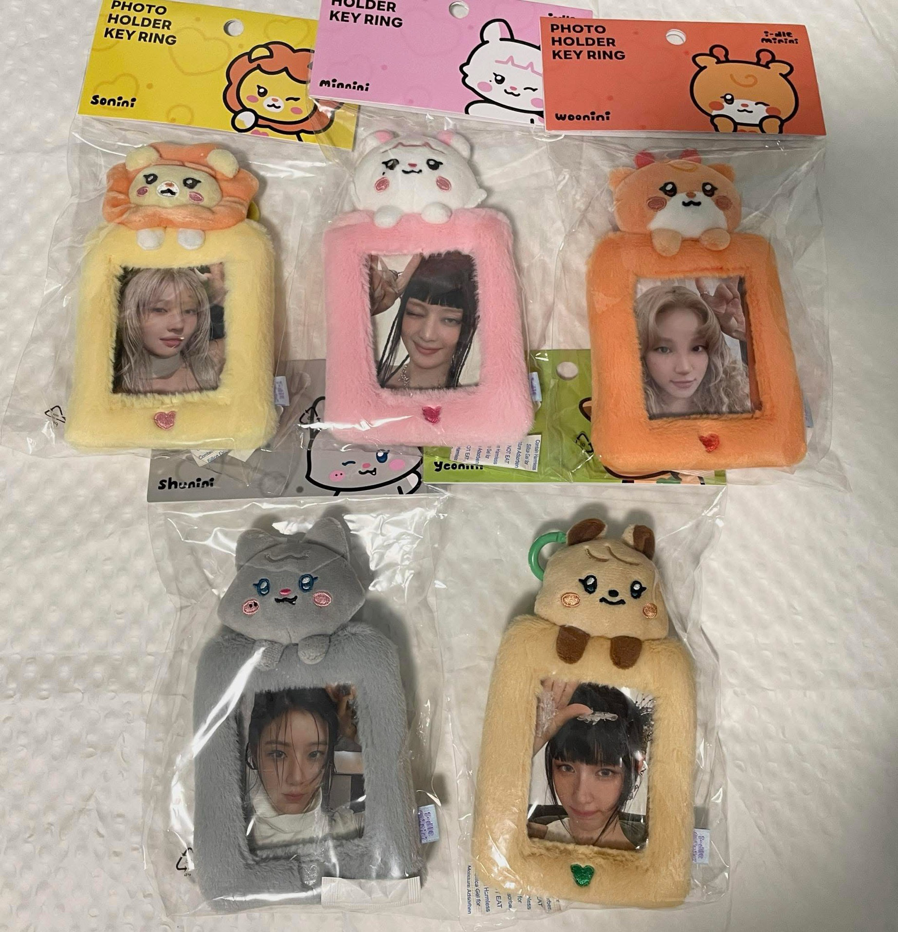 i-dle迷七迷八快閃盒娃吊飾娃娃