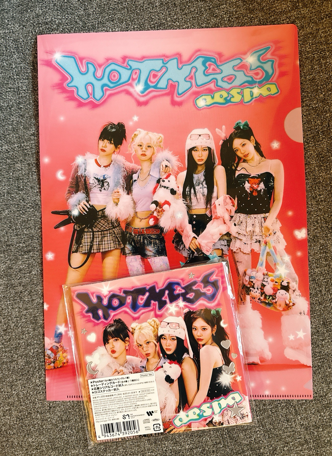 Hot Mess poster ver 未拆專+特典資料夾
