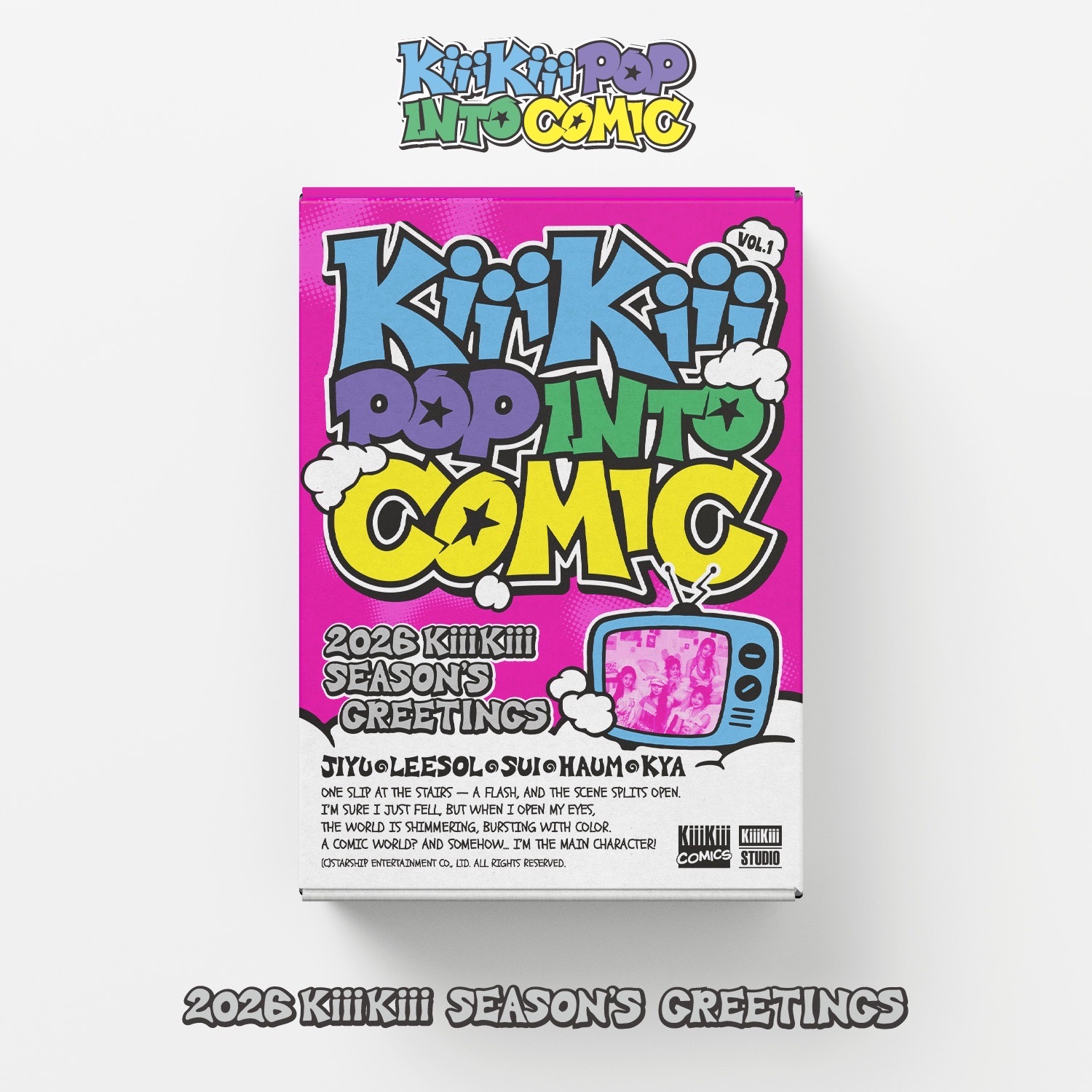 KiiiKiii 2026 SEASON’S GREETINGS[KiiiKiii POP INTO COMIC]