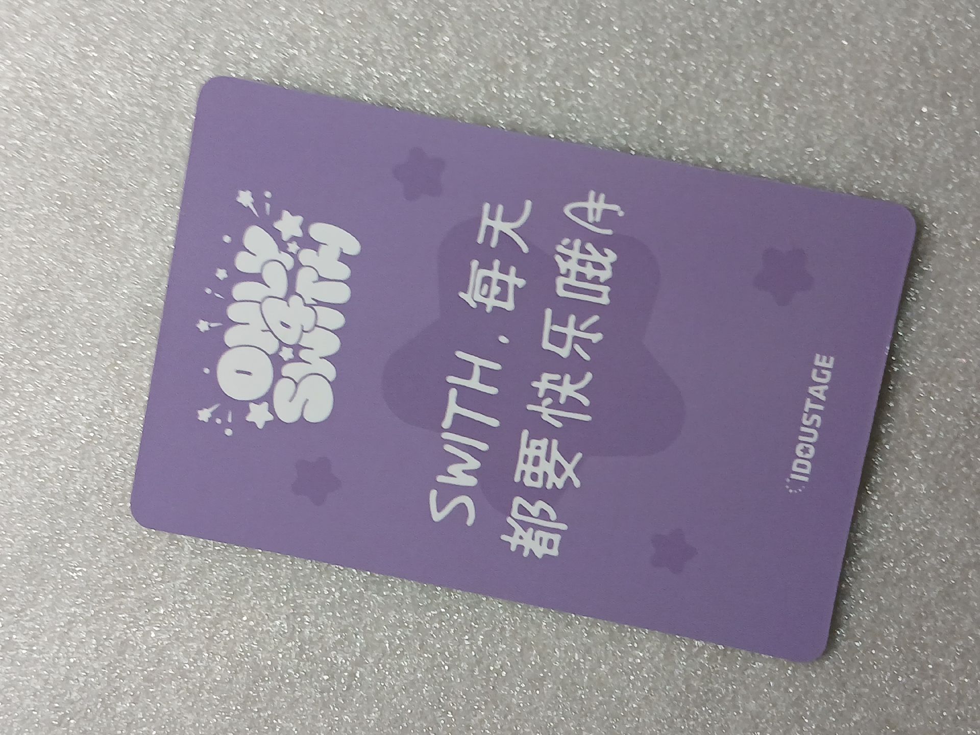 StayC秀珉 快閃店 中文卡背-每天都要快樂🌠