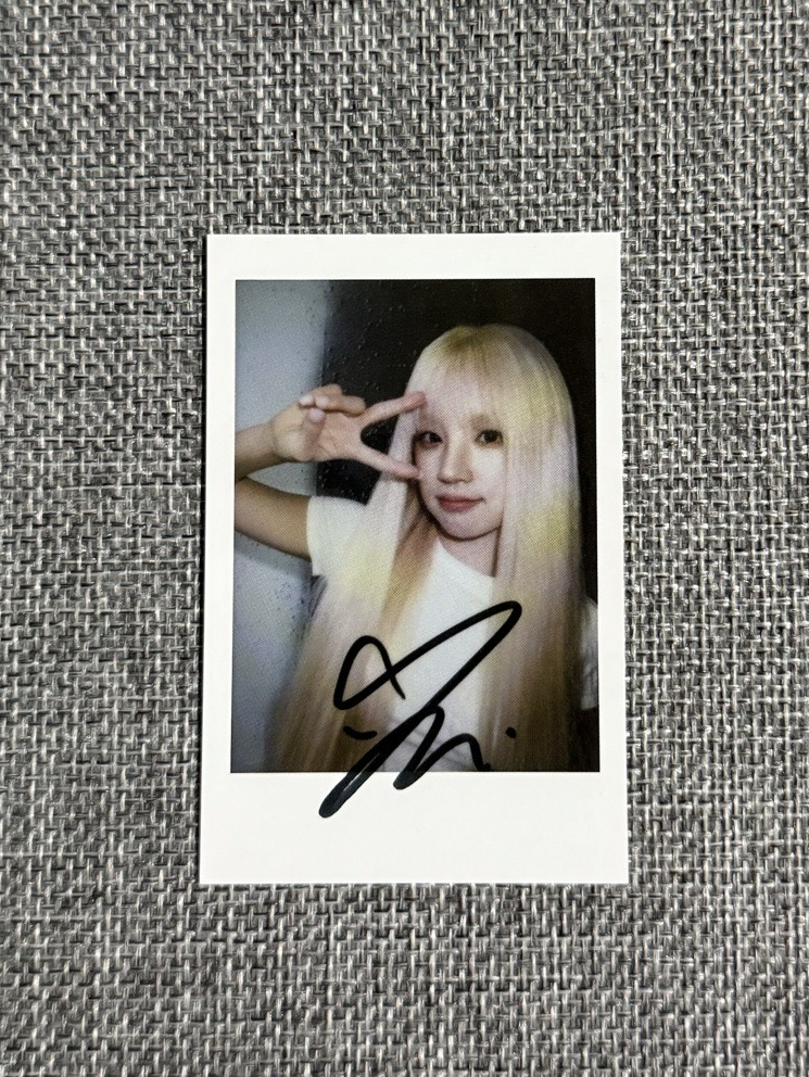 idle We are k4 2.0 幸運卡 拍立得