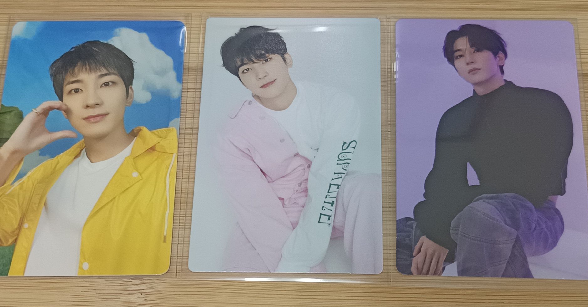 seventeen wonwoo 全圓佑 follow again卡包卡 雨衣克拉盤專卡