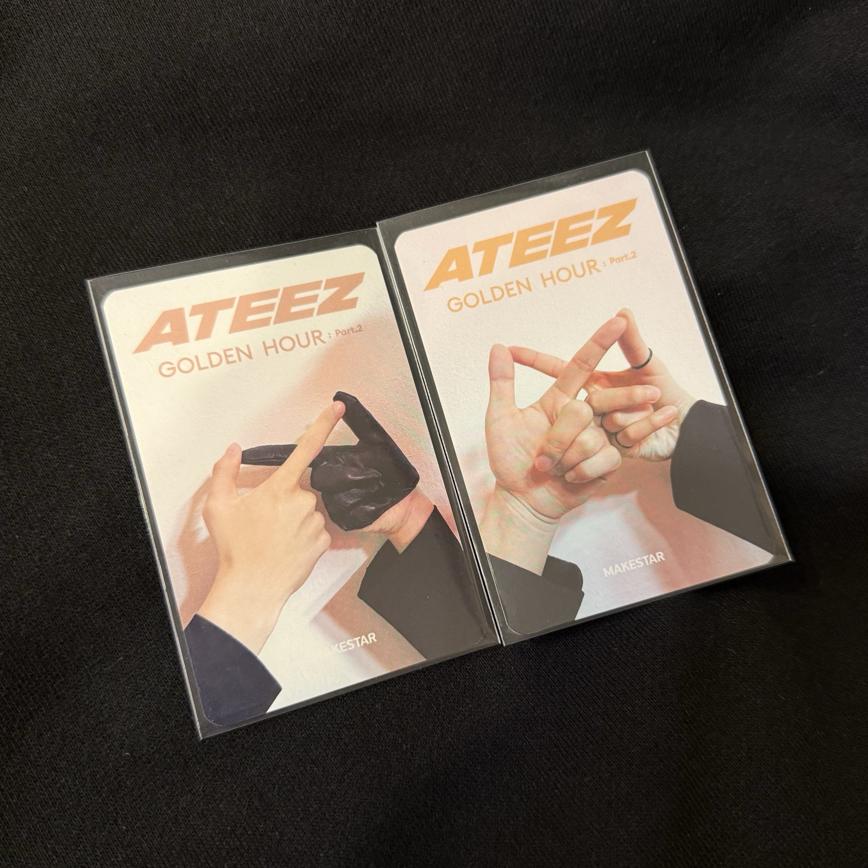 星鍾中旼｜雙人雙面卡 兩張不拆