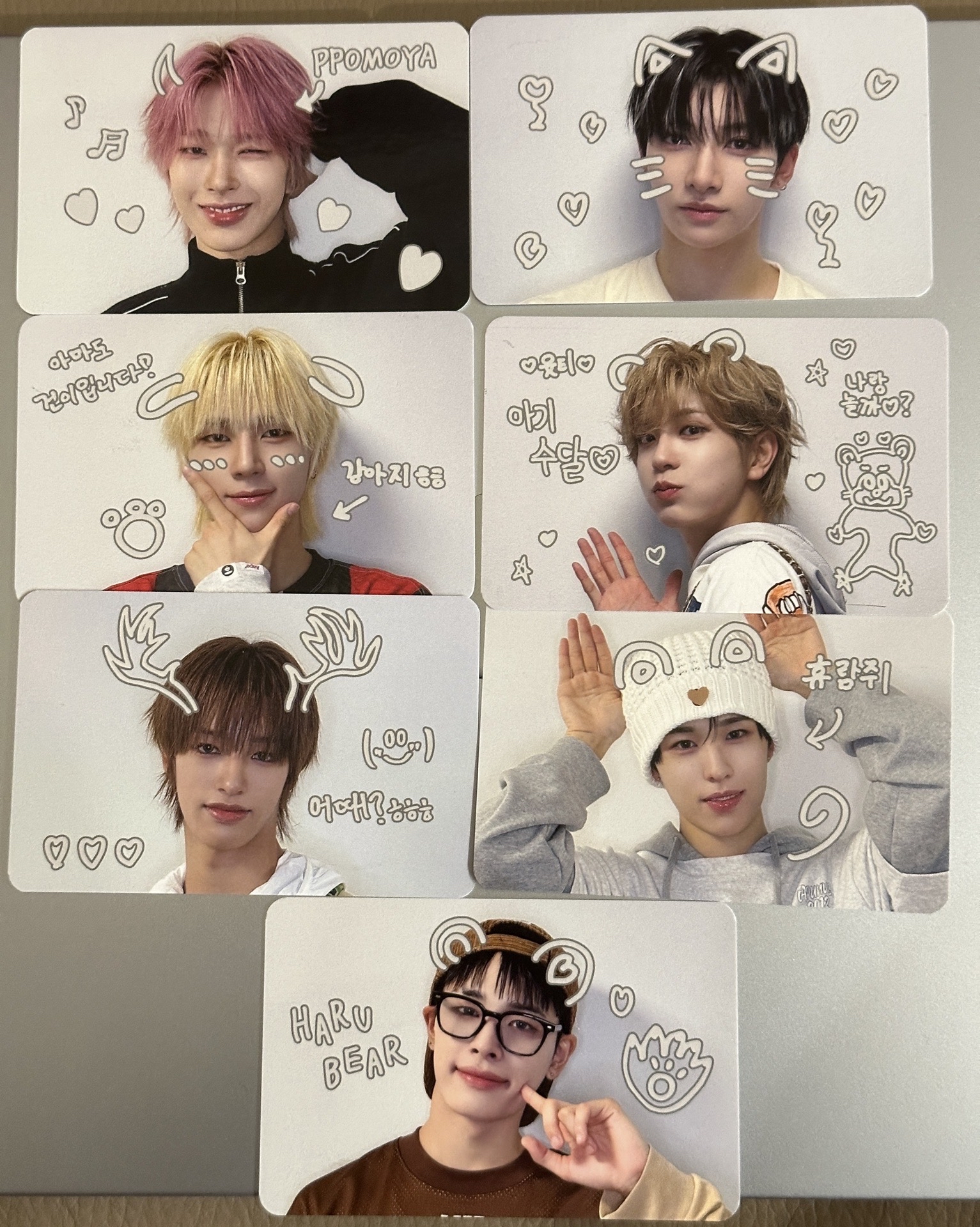 NEXZ MS台北簽售 動物卡