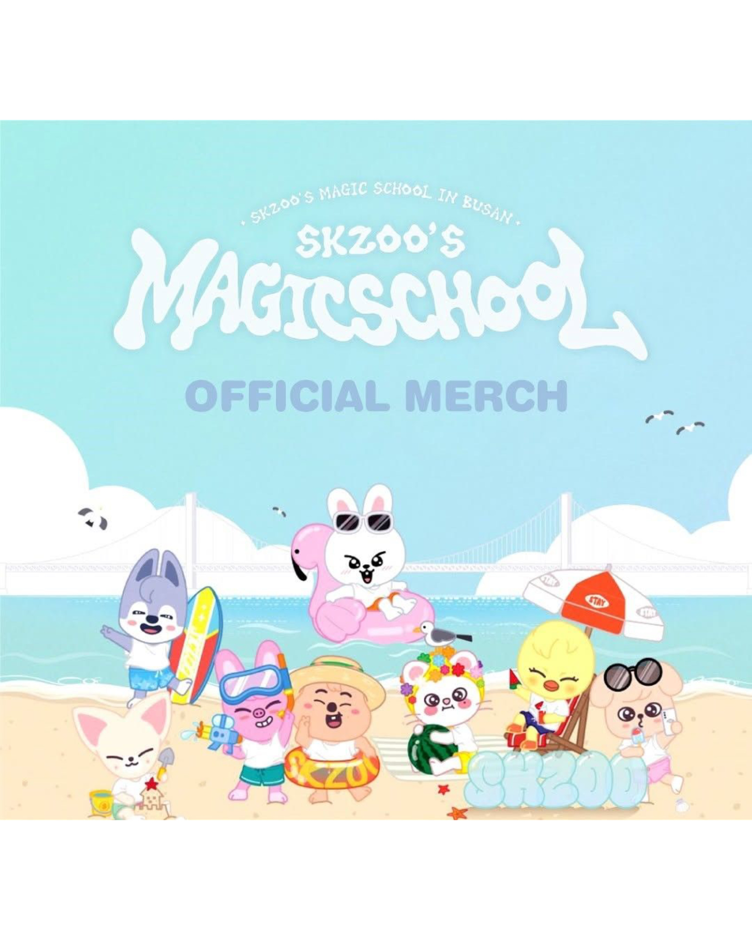 SKZOO'S MAGIC SCHOOL IN BUSAN｜POP-UP STORE & CAFE