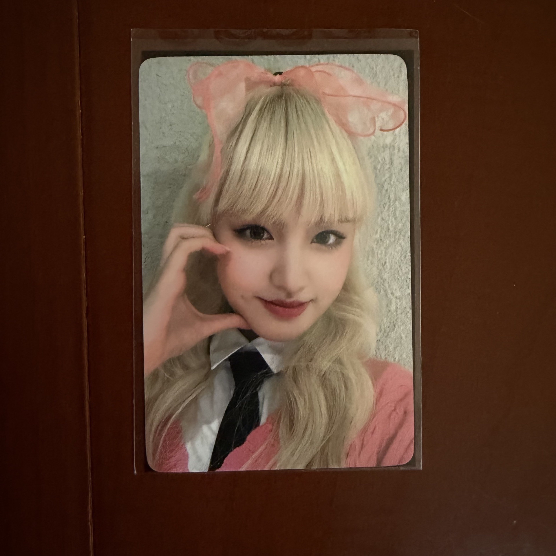 IVE LIZ ELEVEN WD3.0栗 蝴蝶結栗🎀