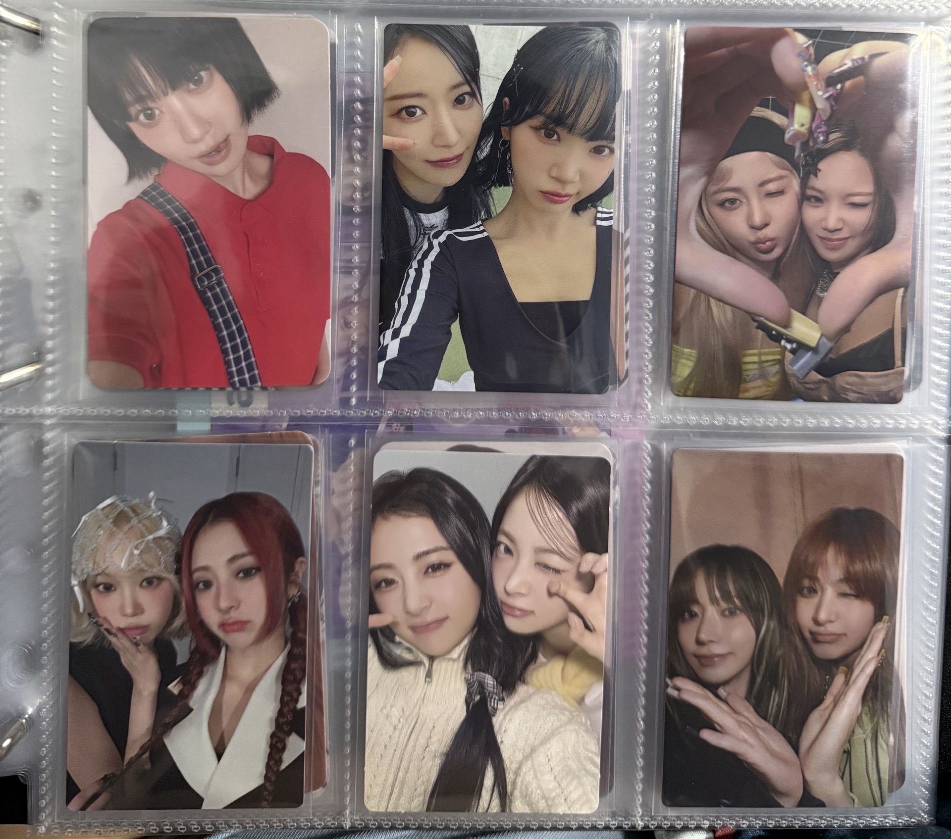 Lesserafim初回限定 日專雙人卡set 