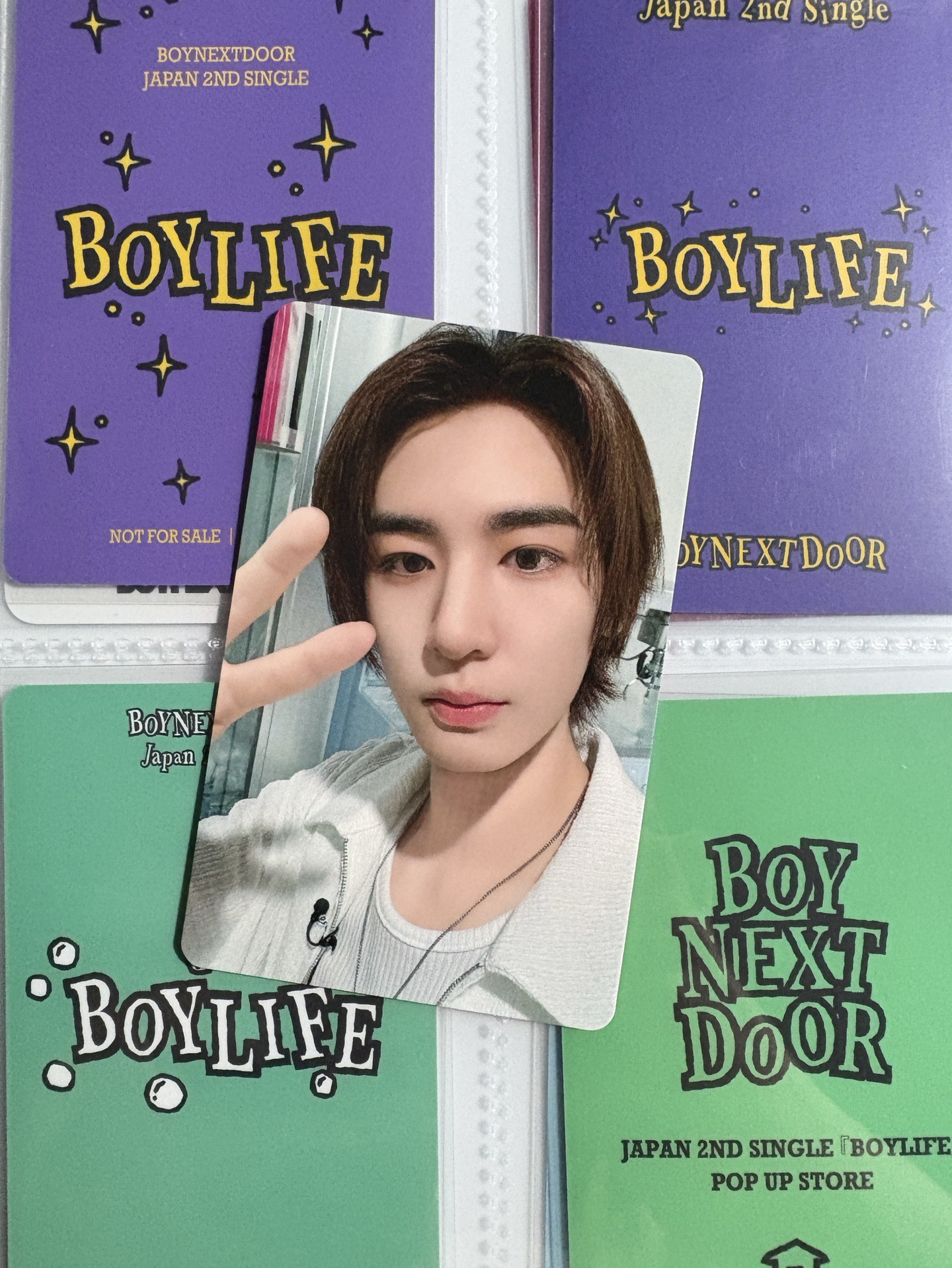 The Action 日咖 PB 單封特典卡