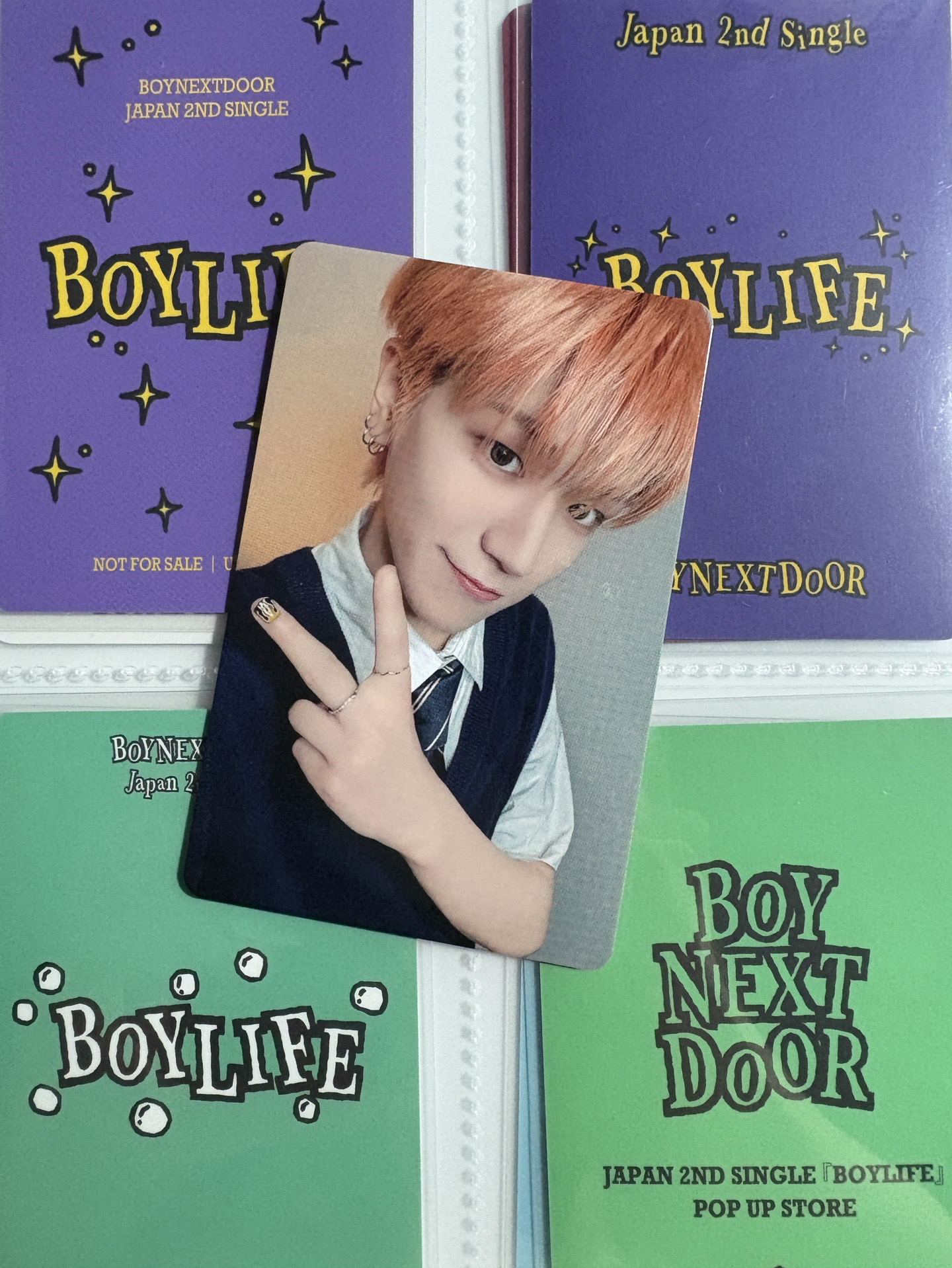 The Action 日咖 PB 單封特典卡