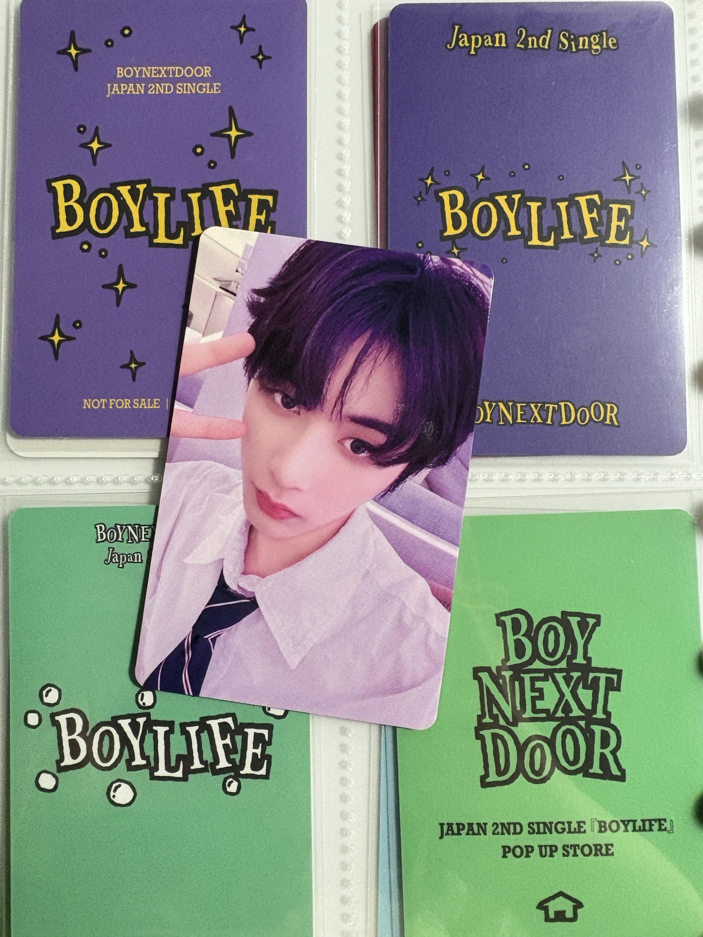 The Action 日咖 PB 單封特典卡