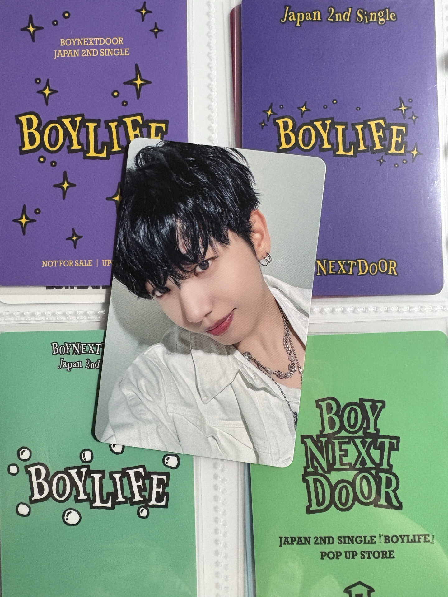 The Action 日咖 PB 單封特典卡