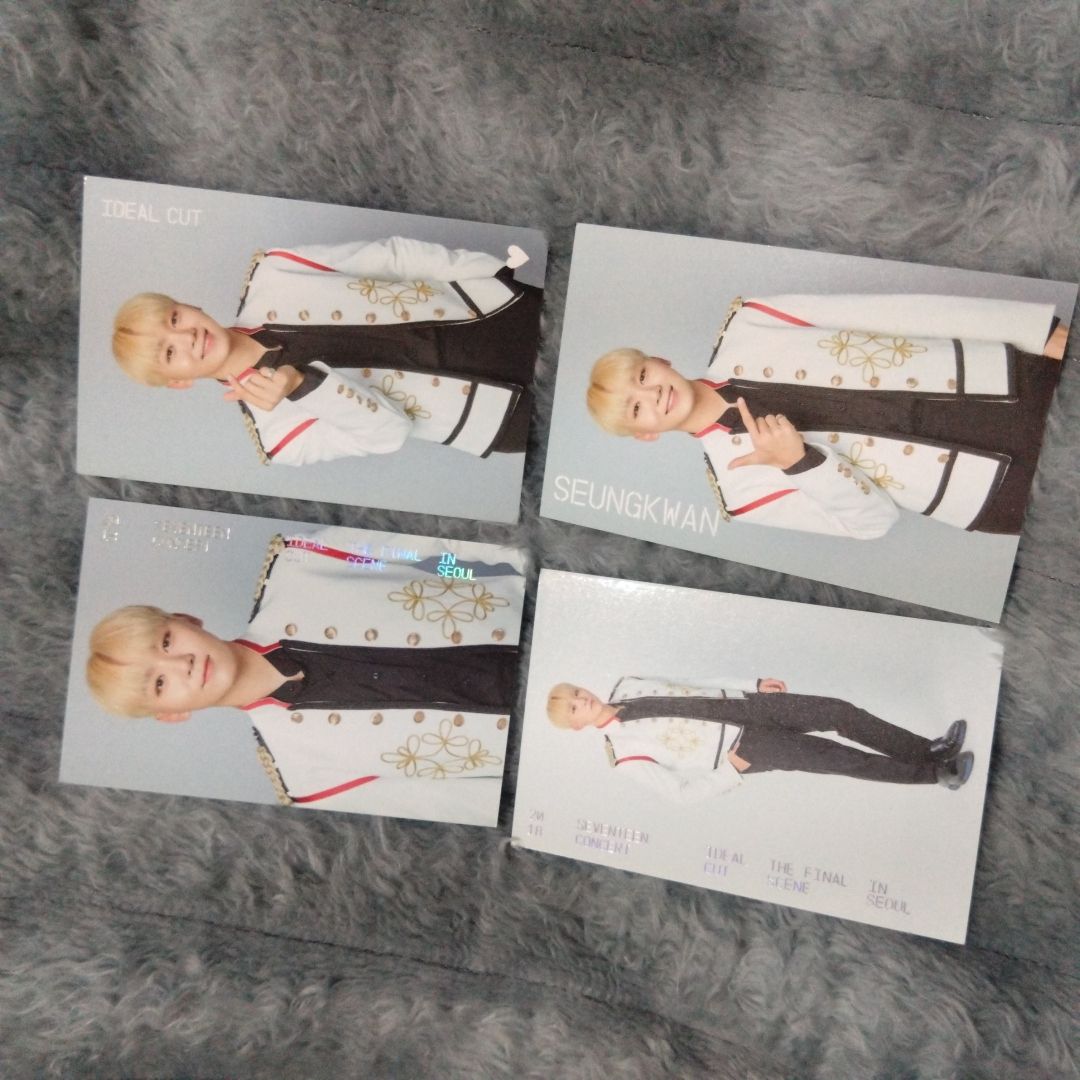 ideal cut 首爾安可場 白軍寛 四張一套