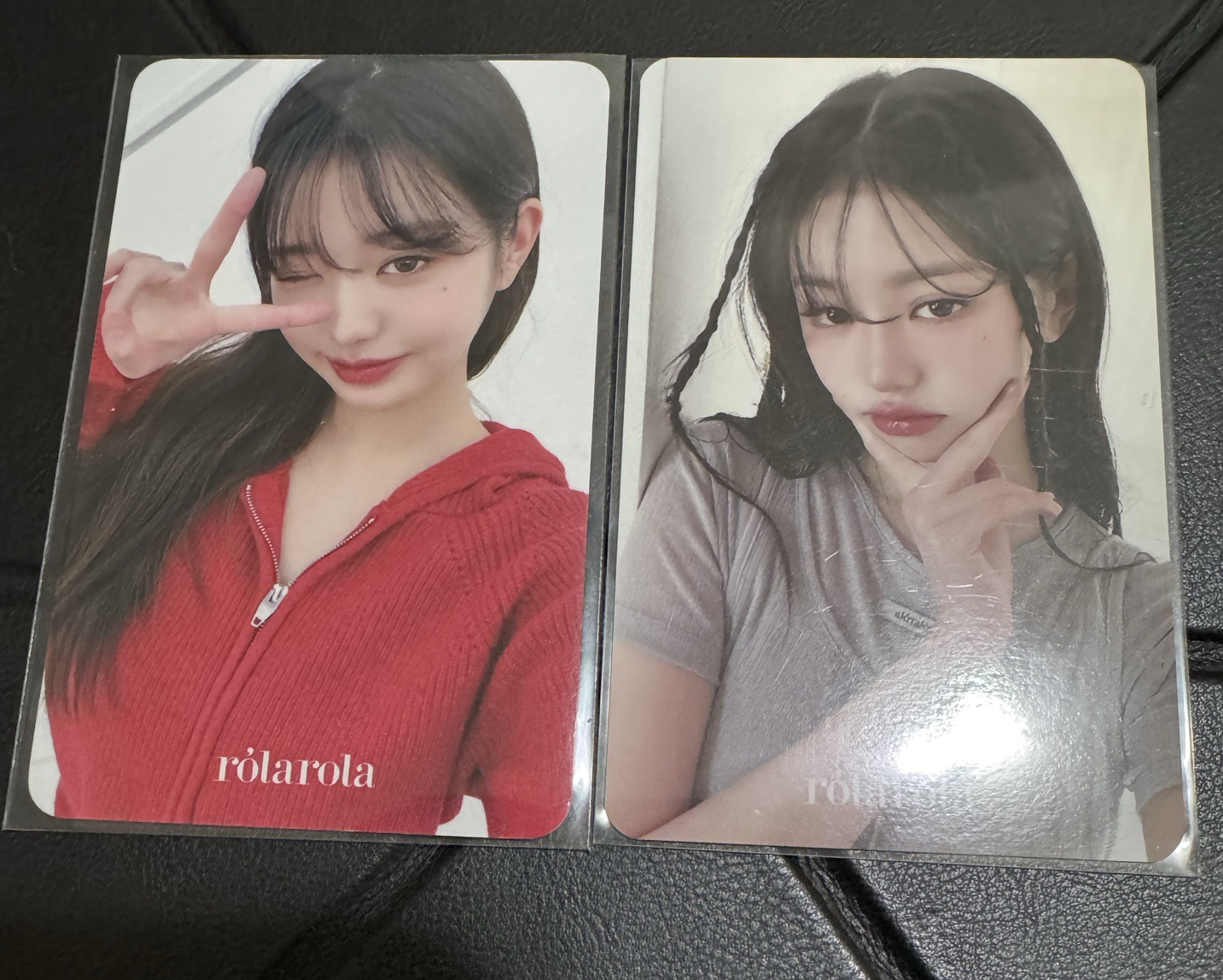 rolarola 代言卡 