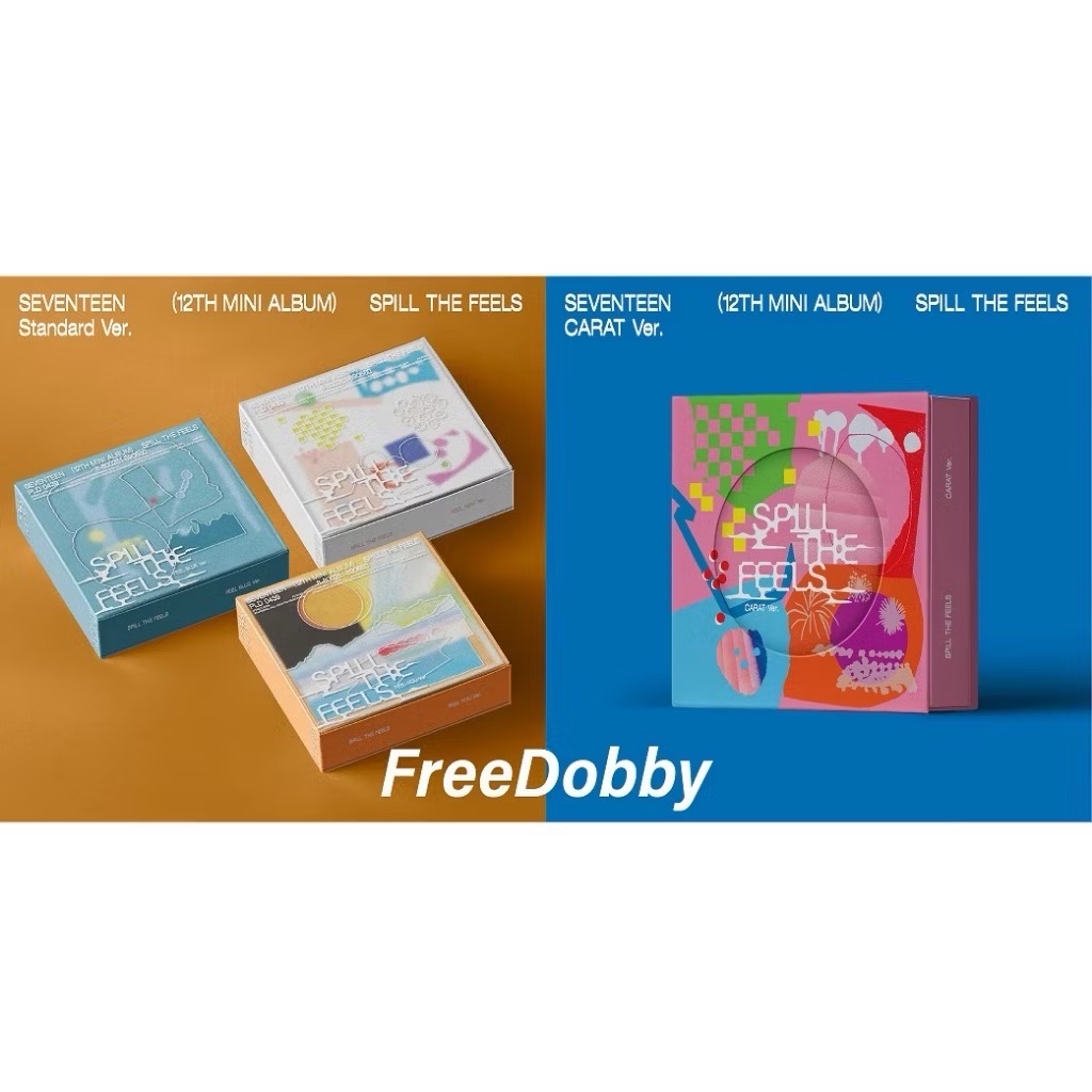 ⚡️SEVENTEEN SPILL THE FEELS MINI12 標準版 CARAT 克拉盤