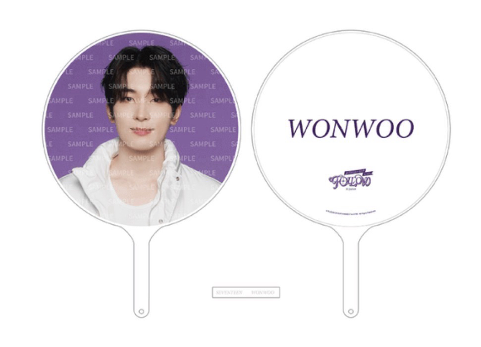 圓follow again japan大扇（🈶未拆原袋、姓名條）