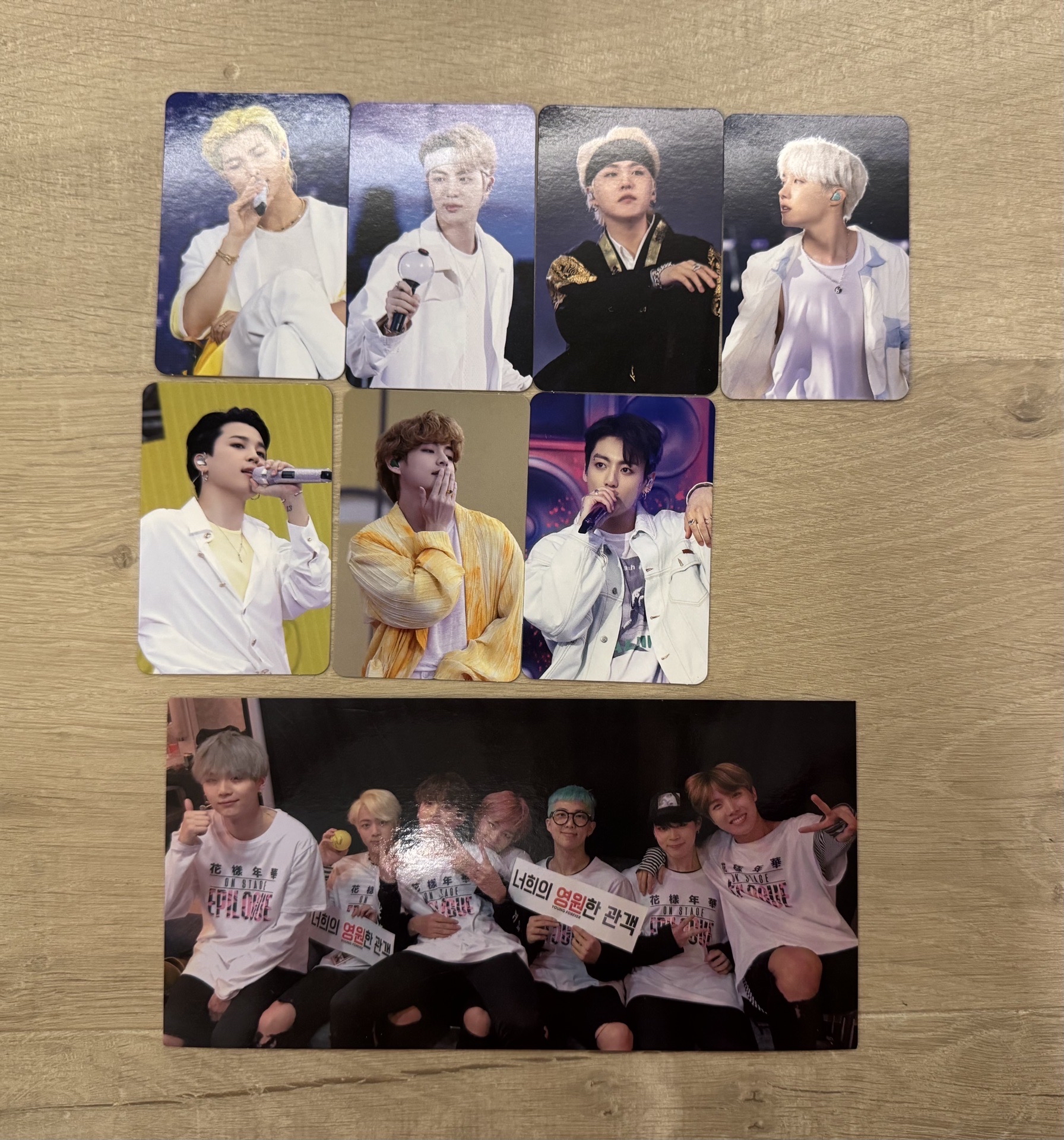 BTS 防彈少年團 movie weeks 電影卡 一套 （全新含手幅）