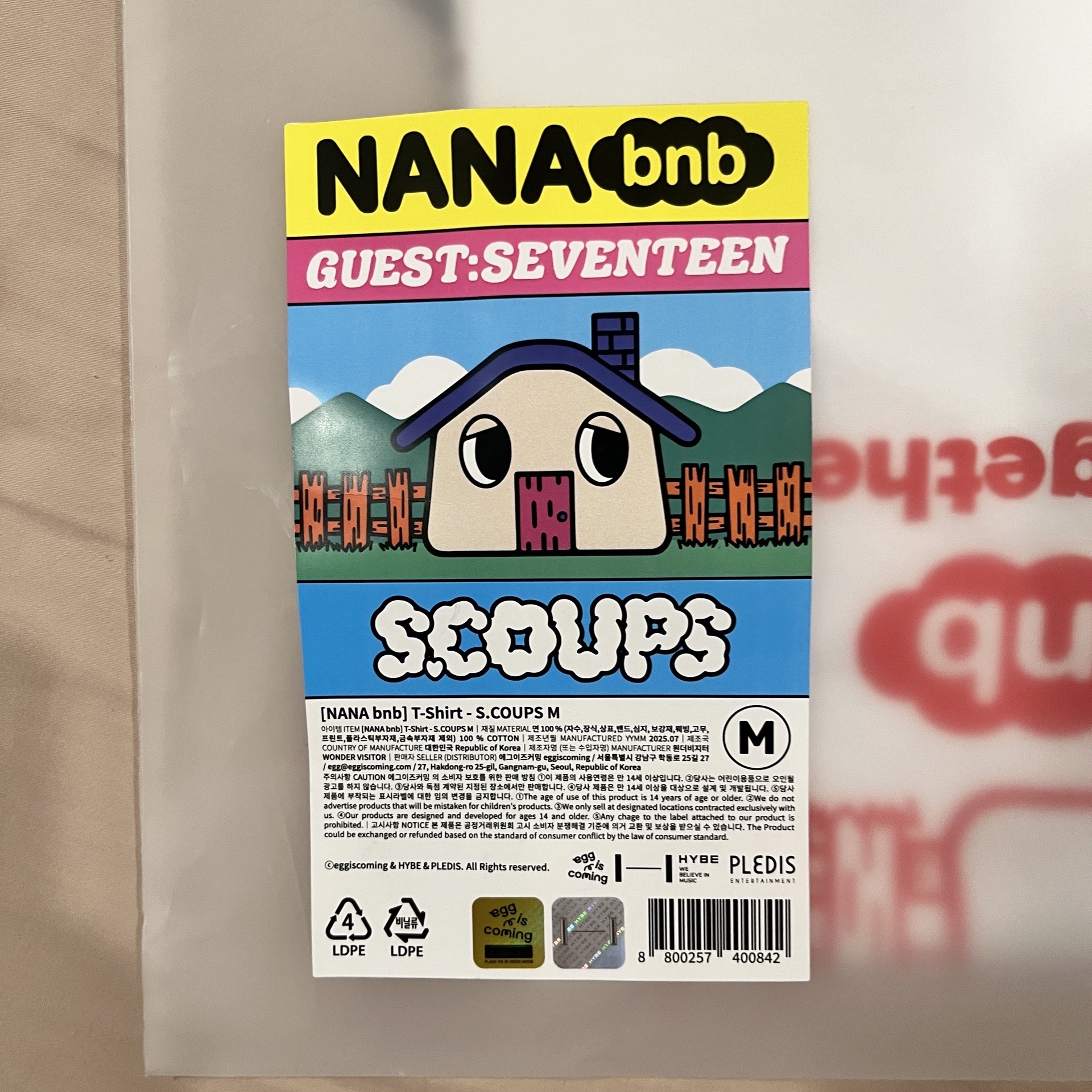 NANA bnb短袖M(喆)