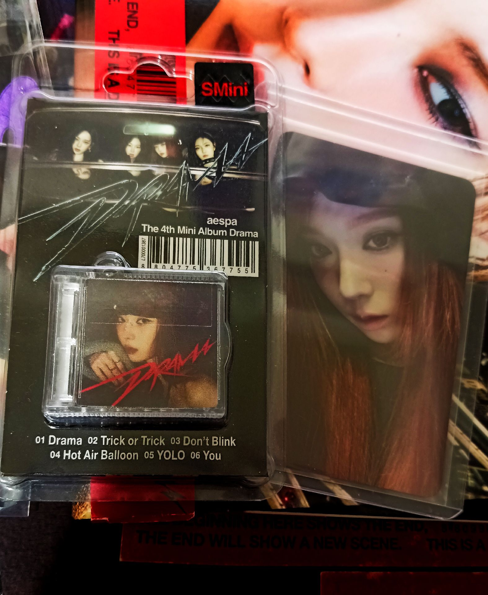 絕版Drama電子專冬封冬卡全專 小盤