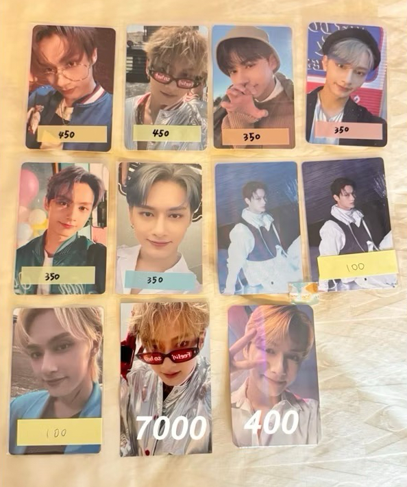 ⚡️SEVENTEEN 小盤 文俊輝 環球抽選 小卡 特典 整盤11張