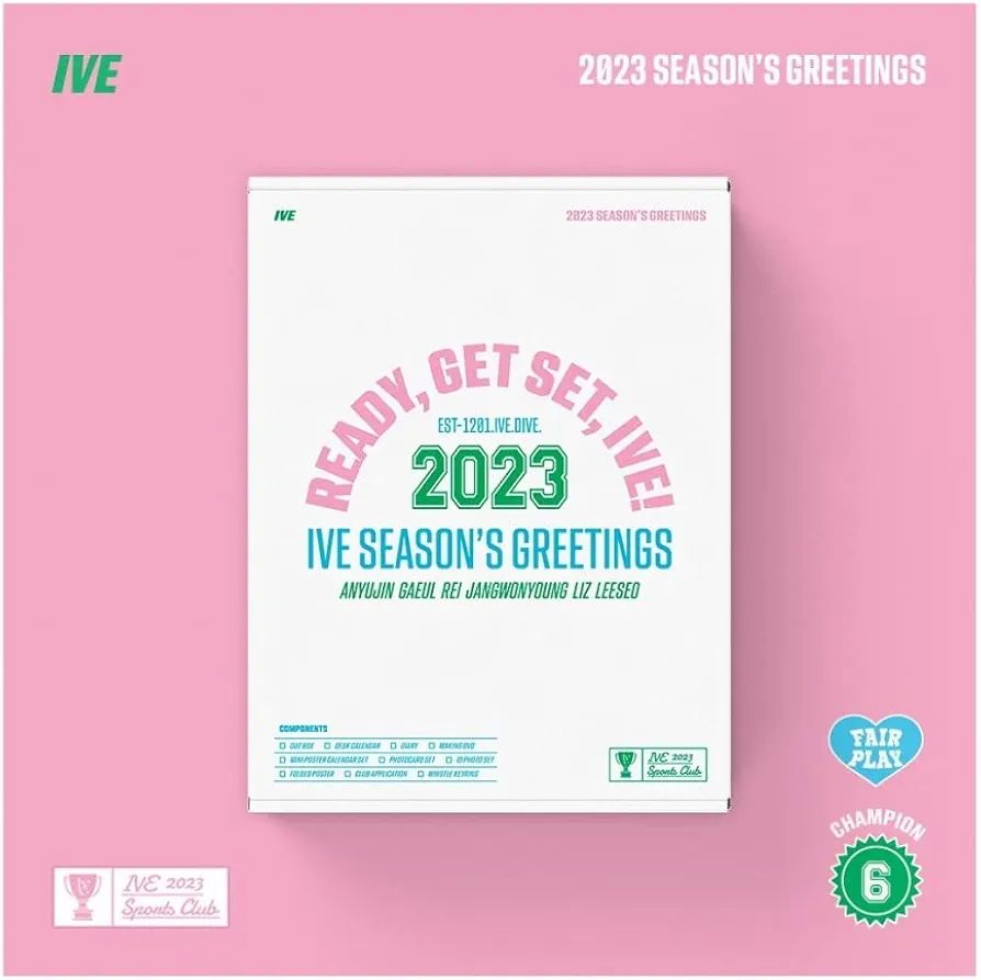 [現貨] IVE 2023年年曆 全新未拆