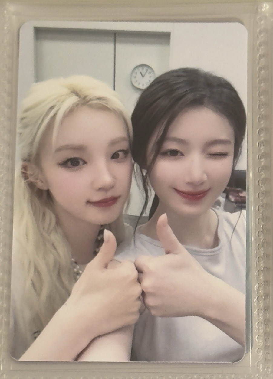 現貨 idle日咖cp卡特典 日專 雙人卡 아이들