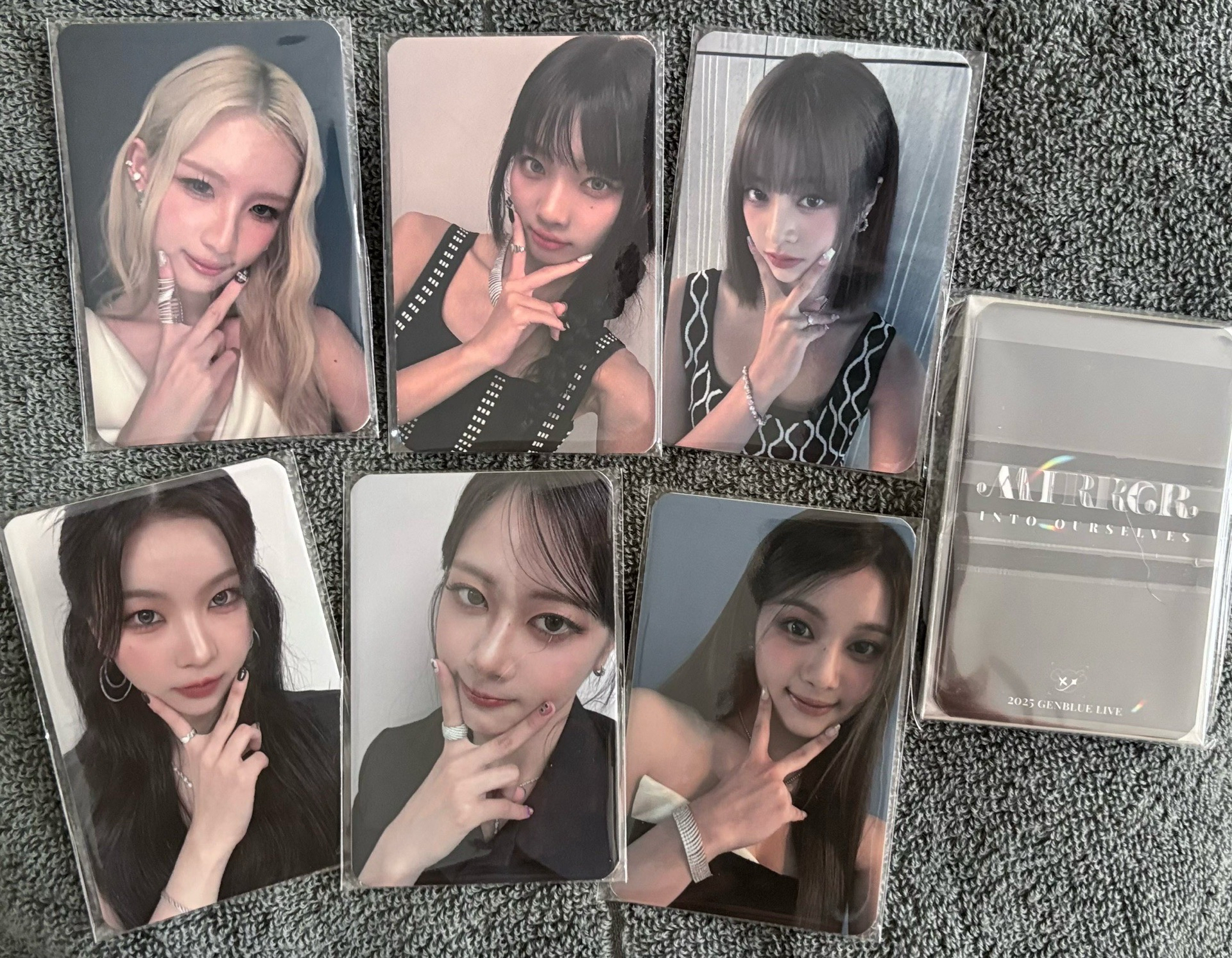 11.08演唱會 入場卡 整套