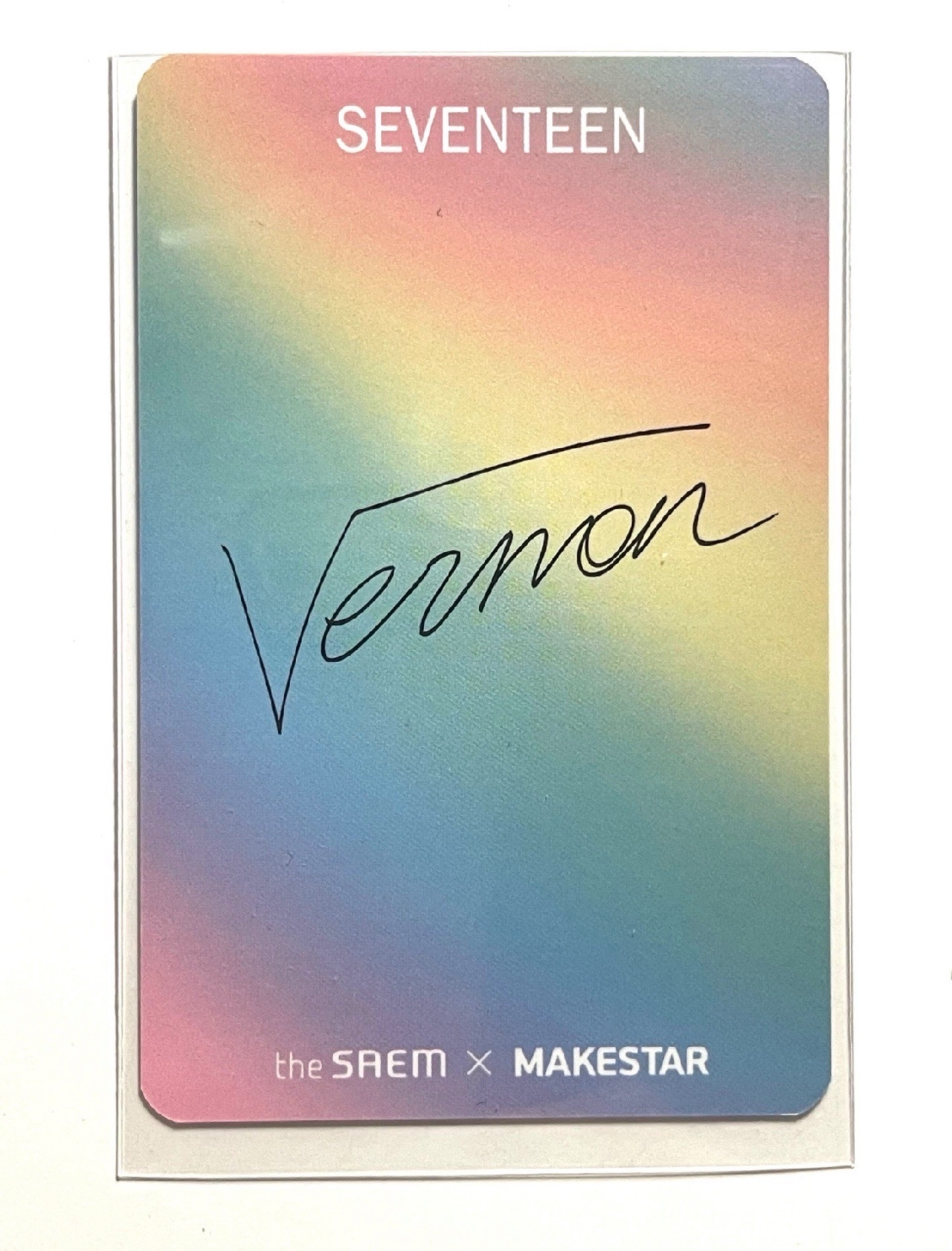 【VERNON】SAEM旅行套組代言卡