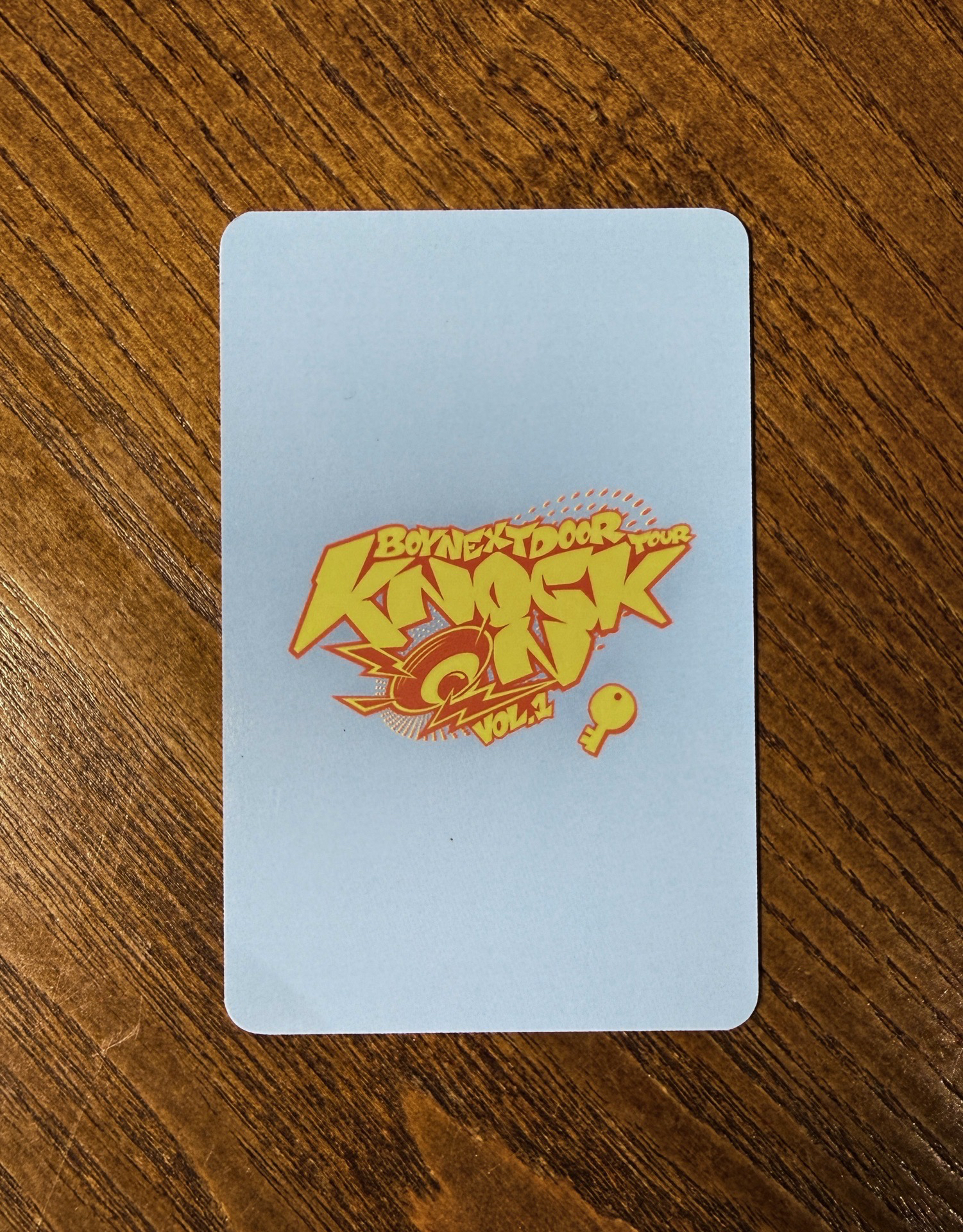 ✴️ Knock On 巡迴 入場卡 仁川場zone卡 明宰鉉