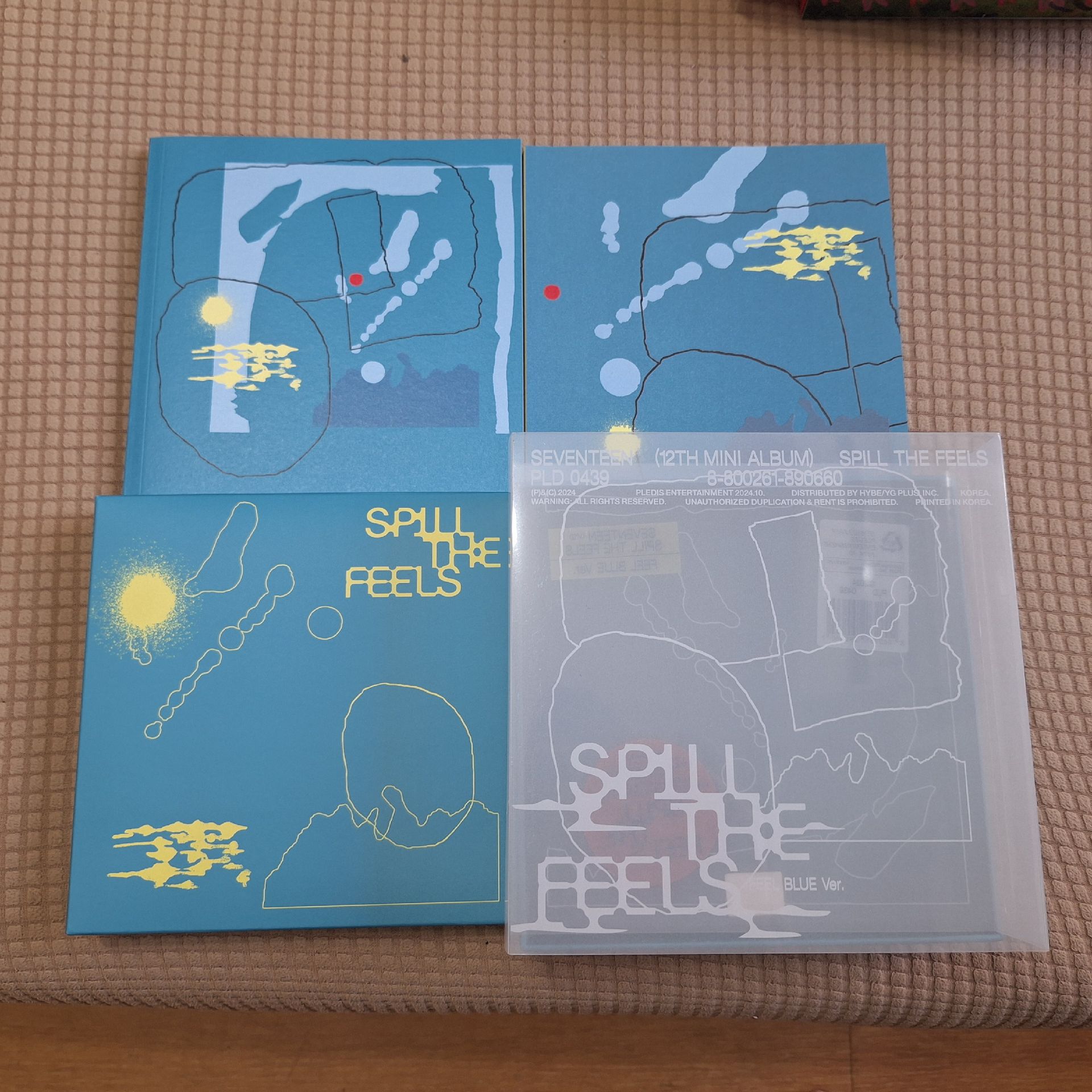 SEVENTEEN 迷十二 藍版 FEEL BLUE 空專