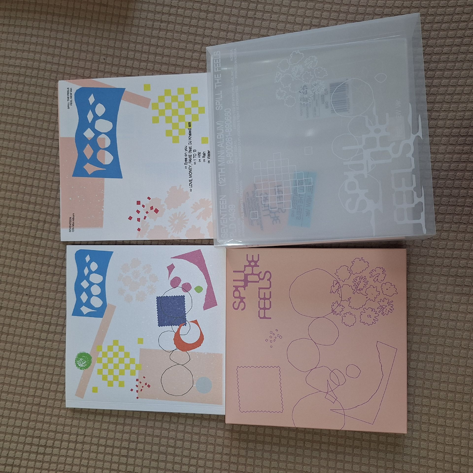 SEVENTEEN 迷十二 白版 FEEL NEW 空專