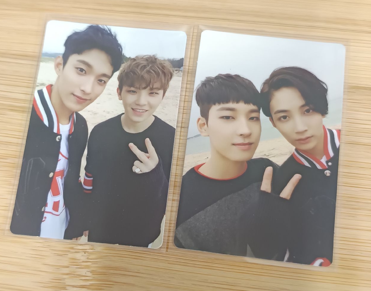 兩張一組 seventeen 漢圓雙人卡 碩勳雙人卡
