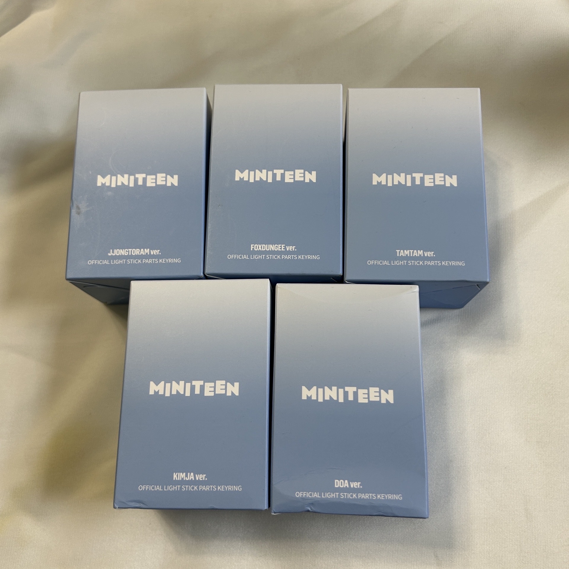 NEW_ MINITEEN 手燈頭鑰匙圈 