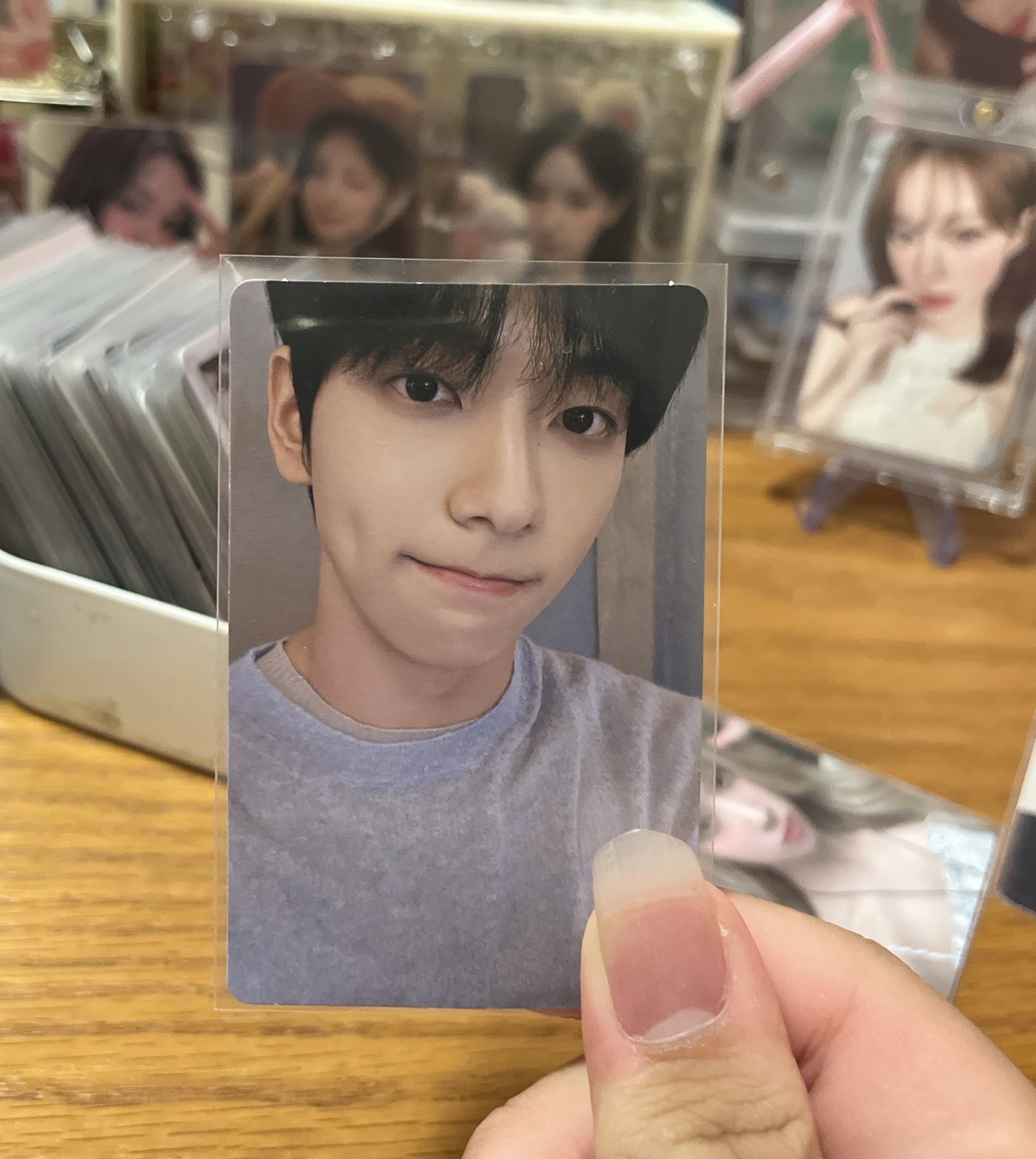 秀彬 迷七 專輯卡 電子專A