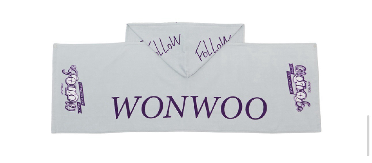 Seventeen Follow Again to Japan 圓佑毛巾帽