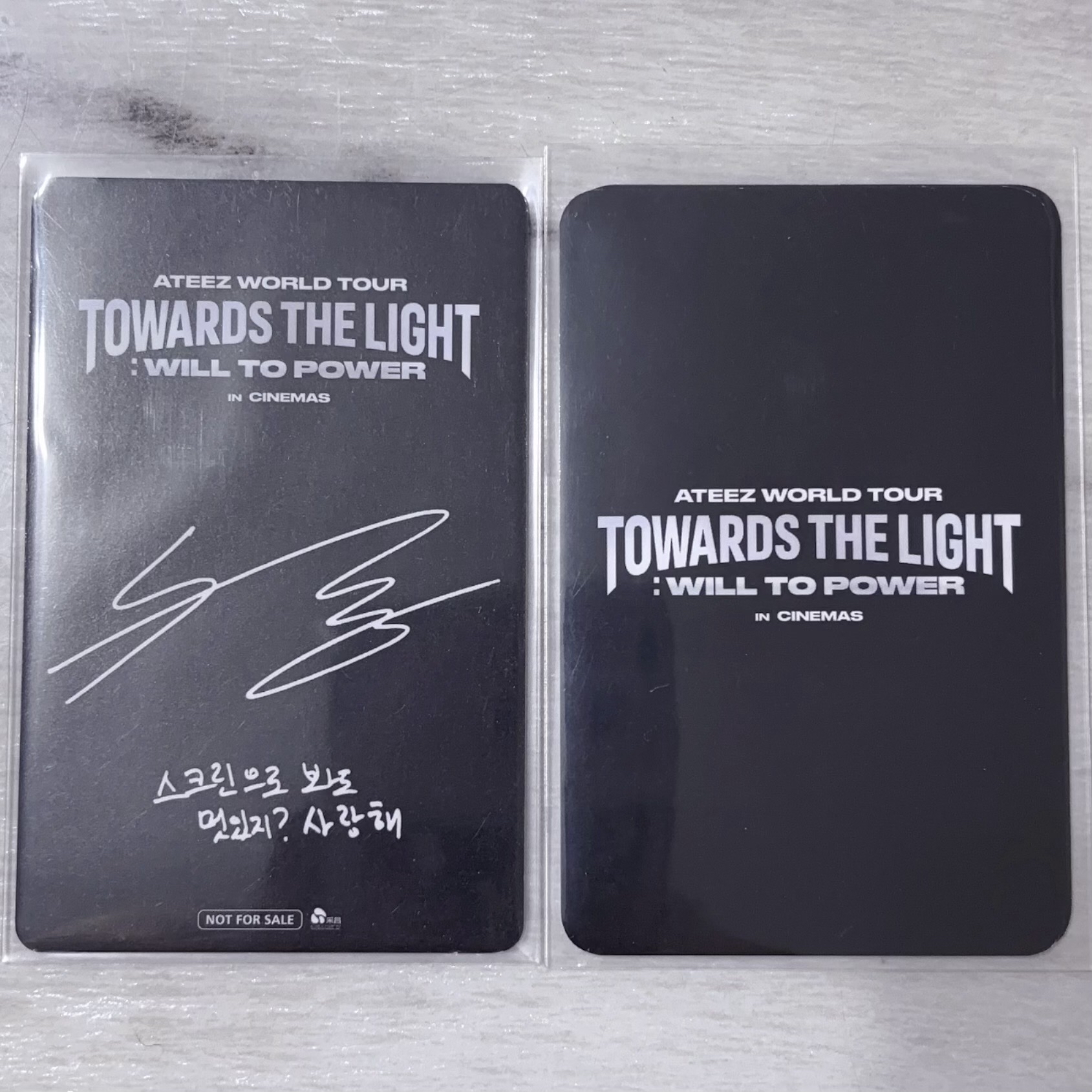 💜旼琦 TTL電影演唱會 台灣特典 韓國特典