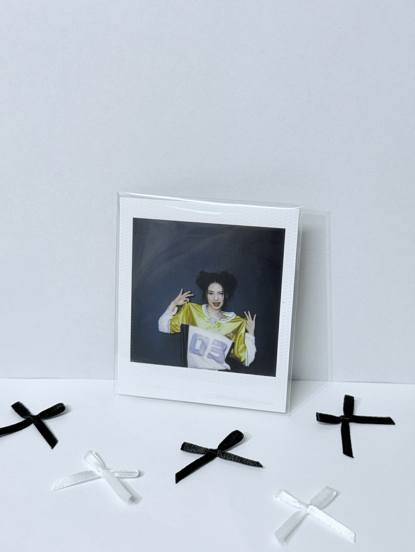 BABYMONSTER 奶黃包 手燈套拍立得