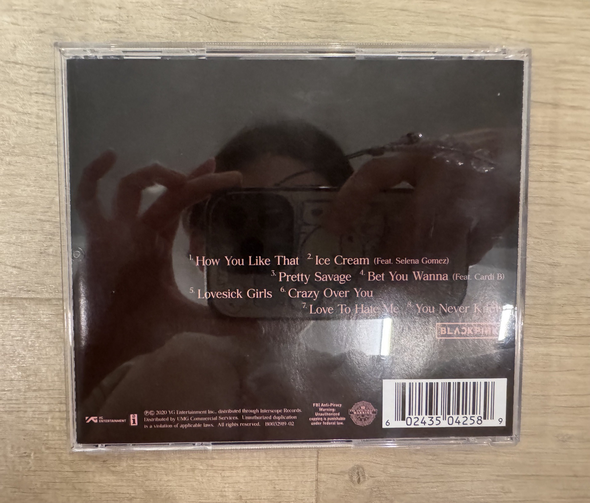 blackpink the album 正規一 美版專輯 CD