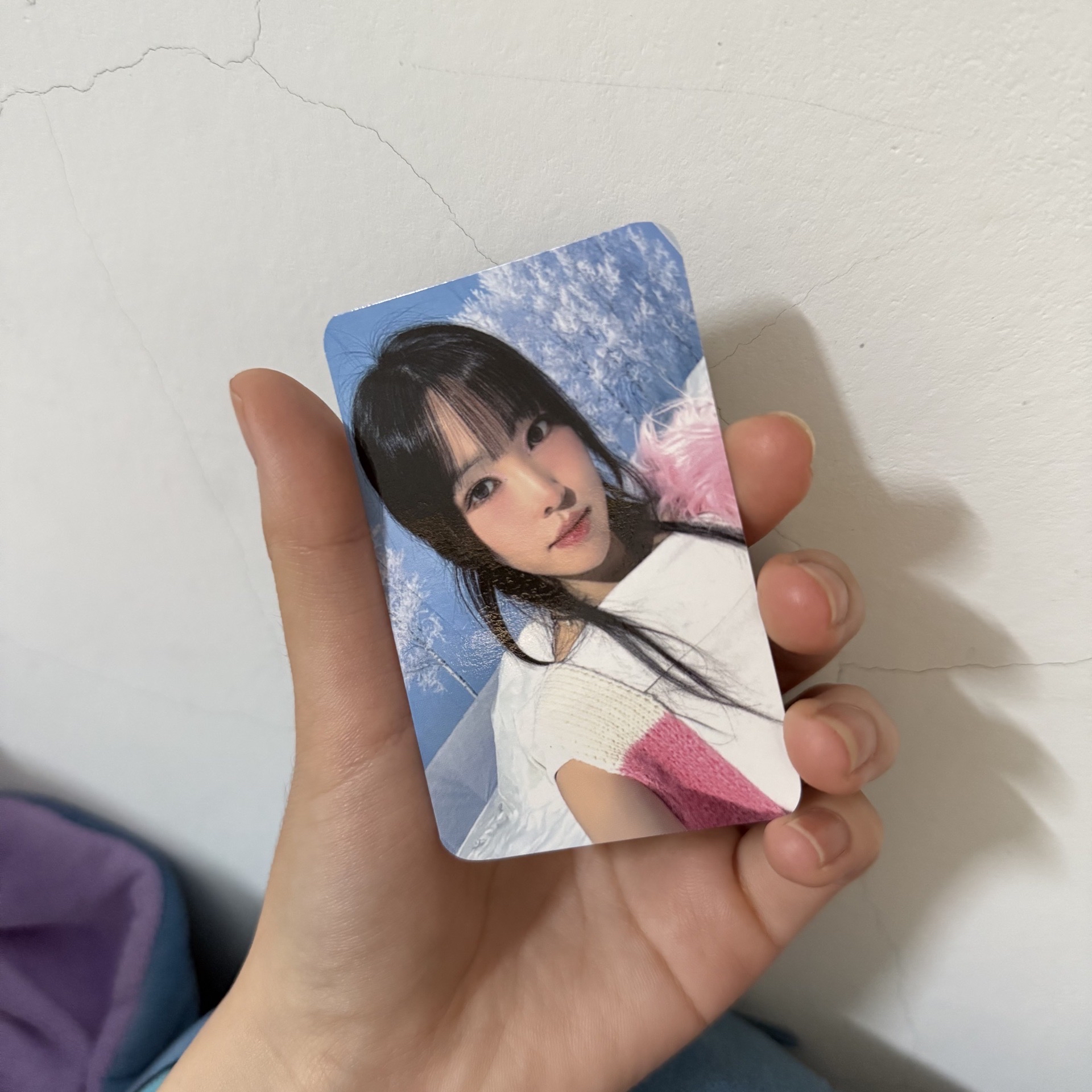 Gfriend Yuju 十週年場周雪地卡