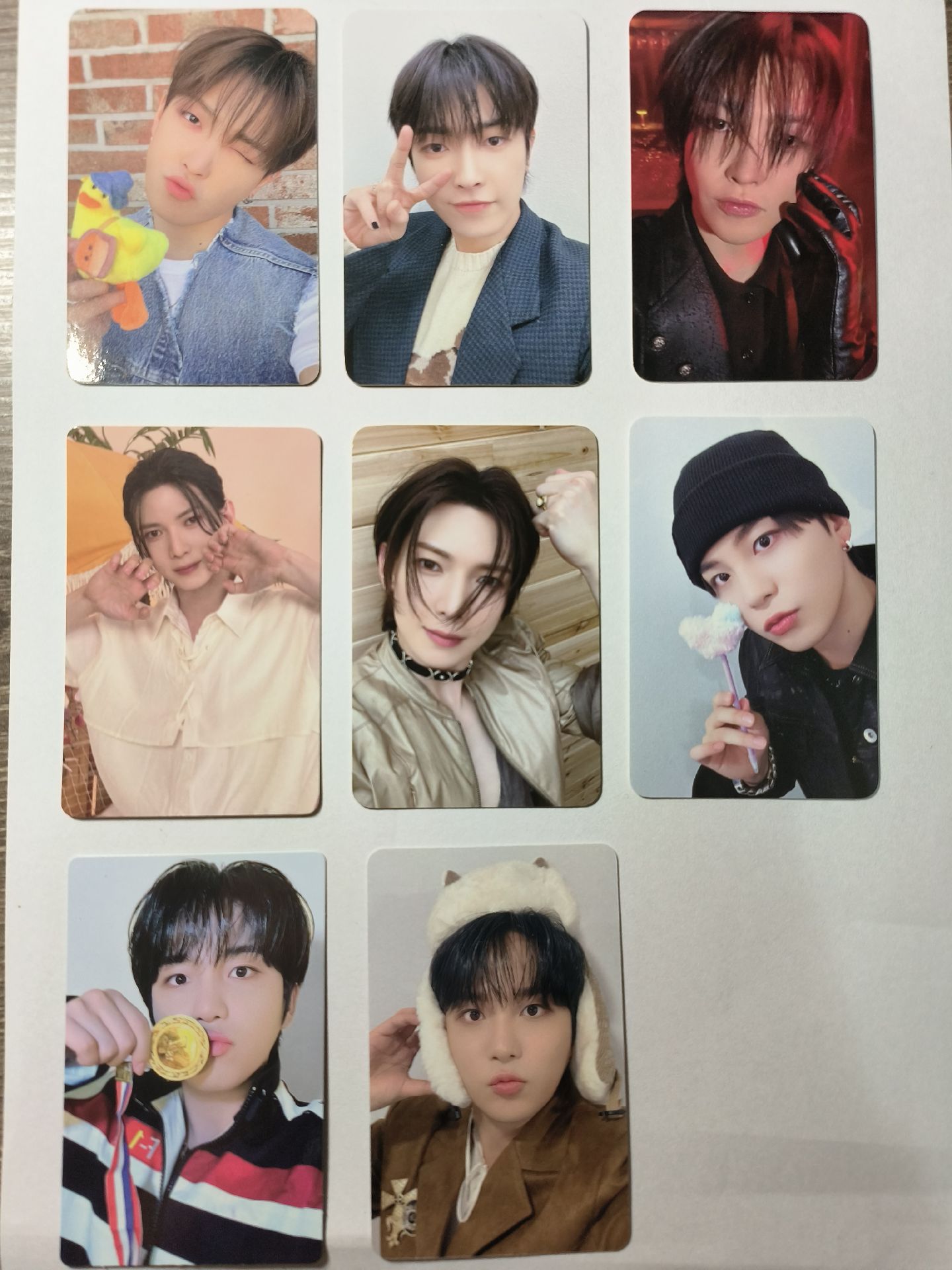 ATEEZ 特典、滿額卡、幸運卡、簽售卡