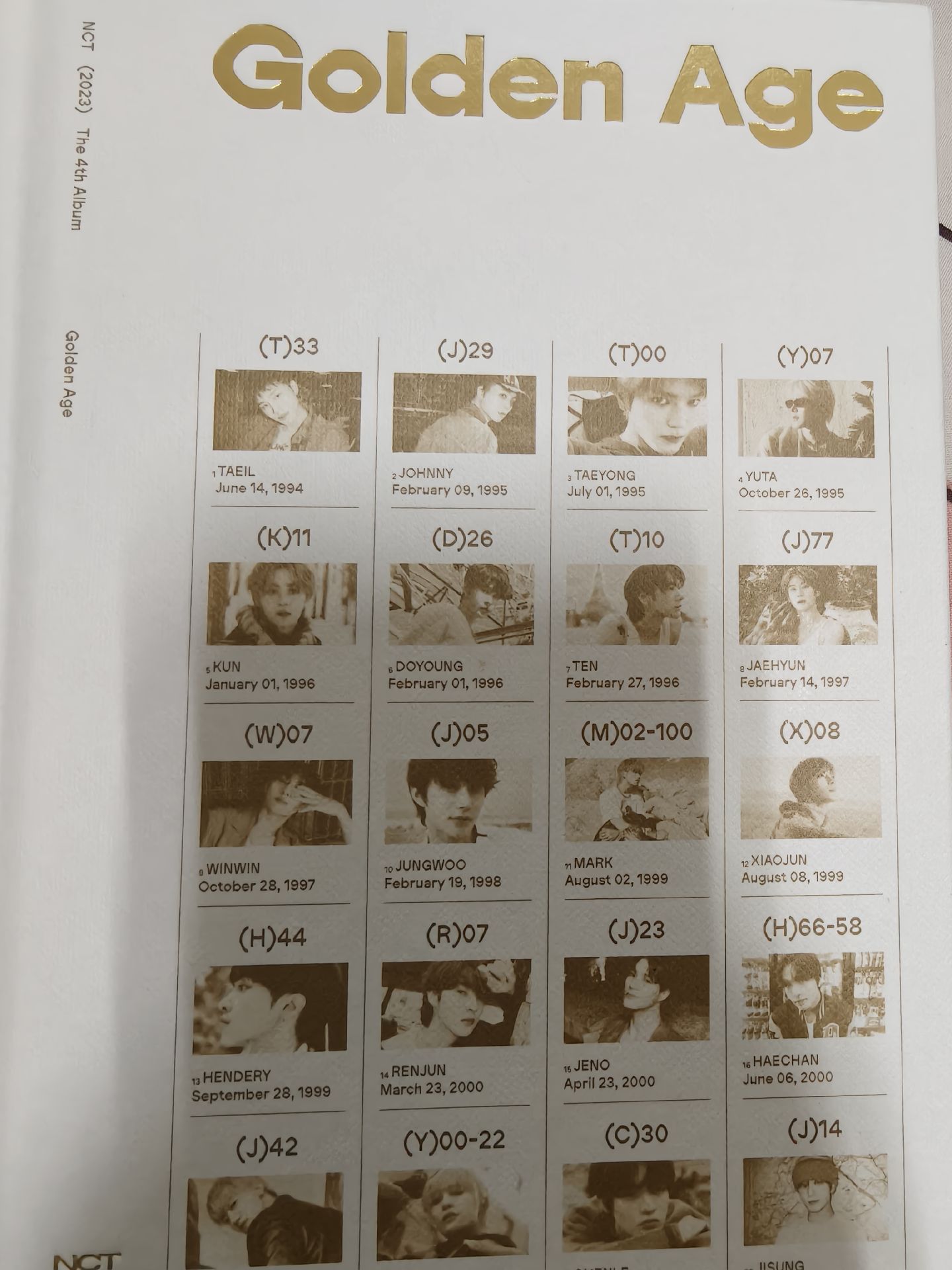 NCT2023 GOLDEN AGE空專