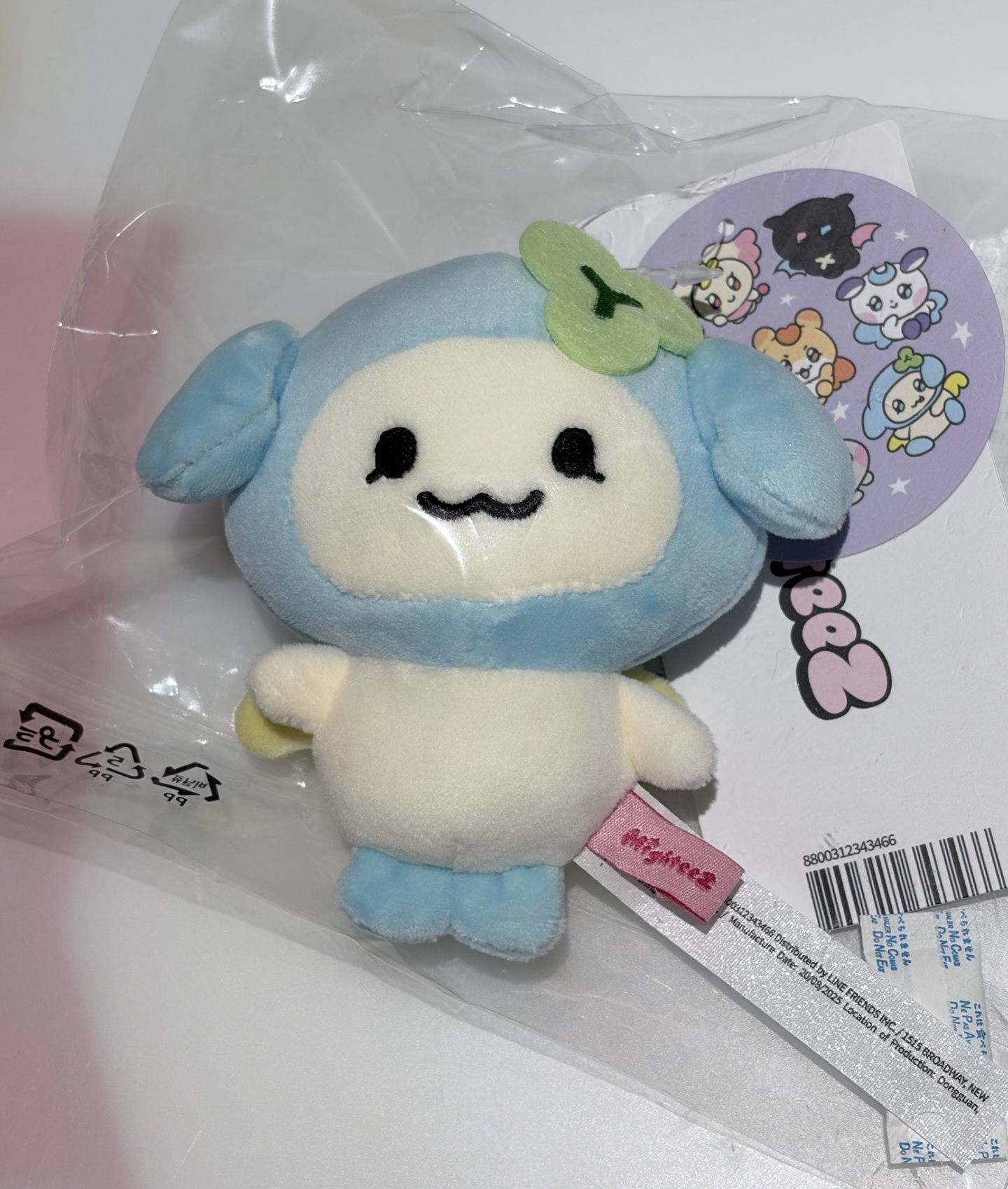 Mighteez豆豆眼娃潤 全新未拆