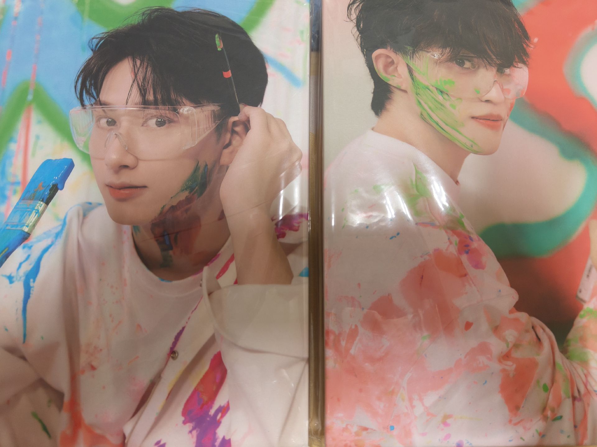 SEVENTEEN 油彩克拉盤