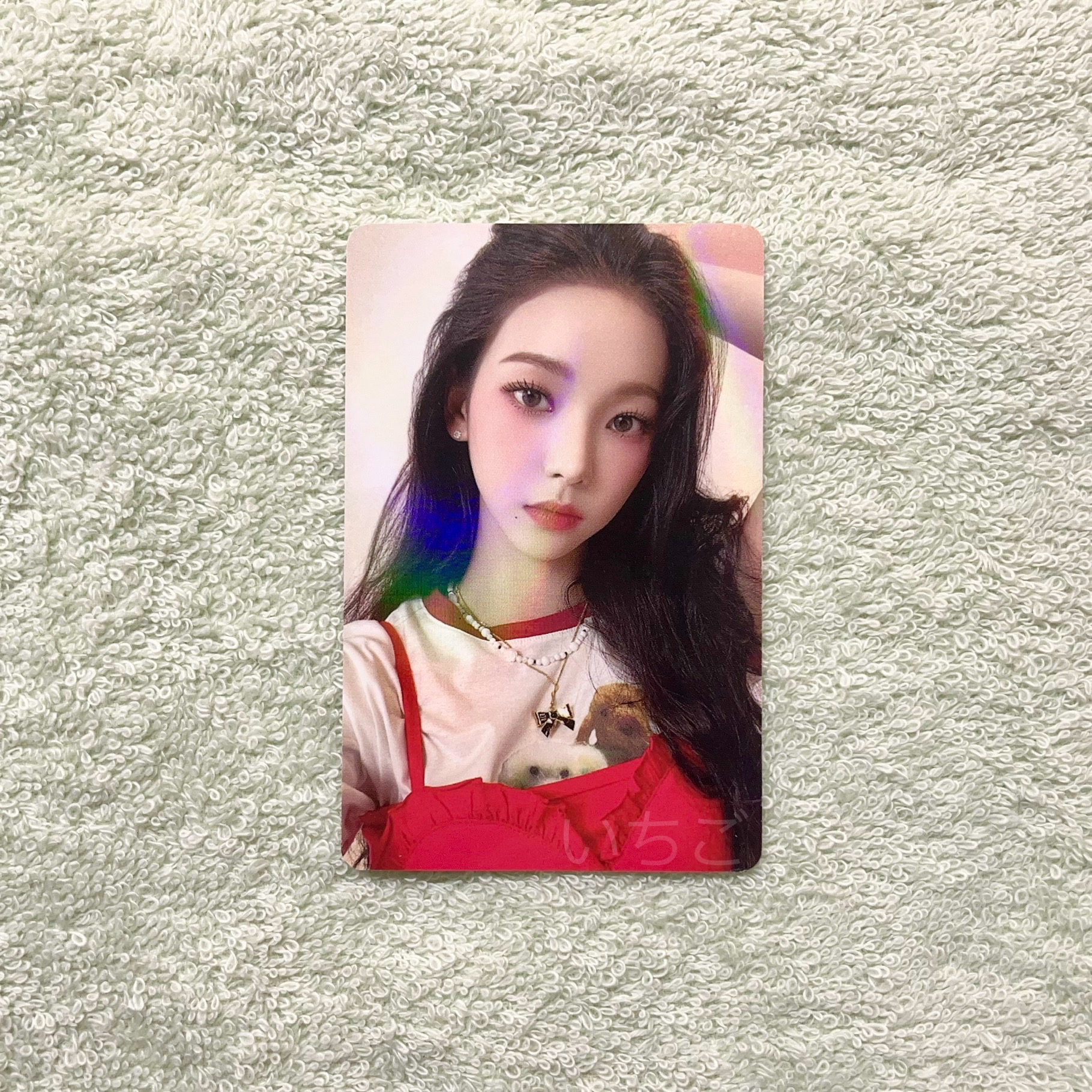 Karina💙2022年曆 固配閃卡