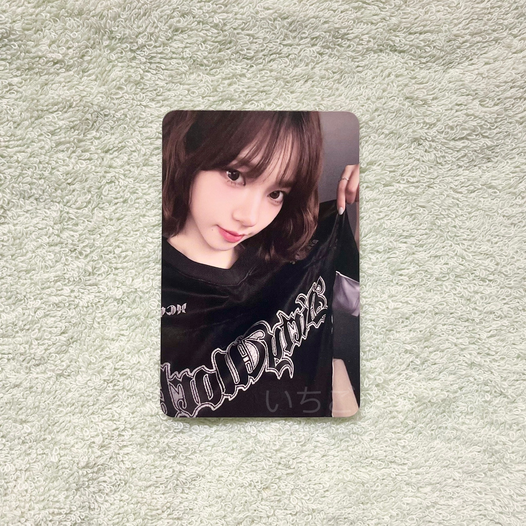 Karina💙DIRTY WORK快閃MD 短T周邊卡