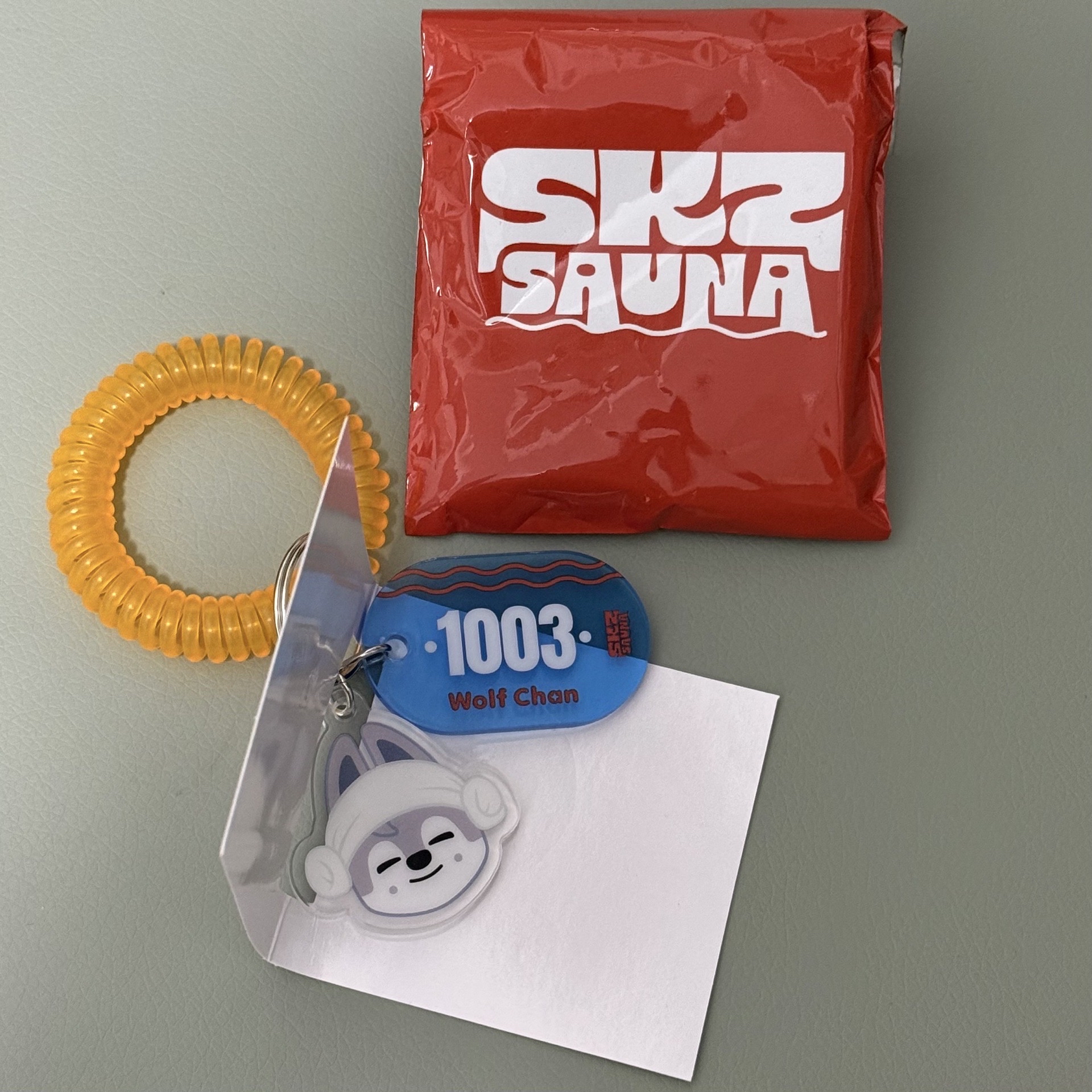 方燦桑拿鑰匙圈