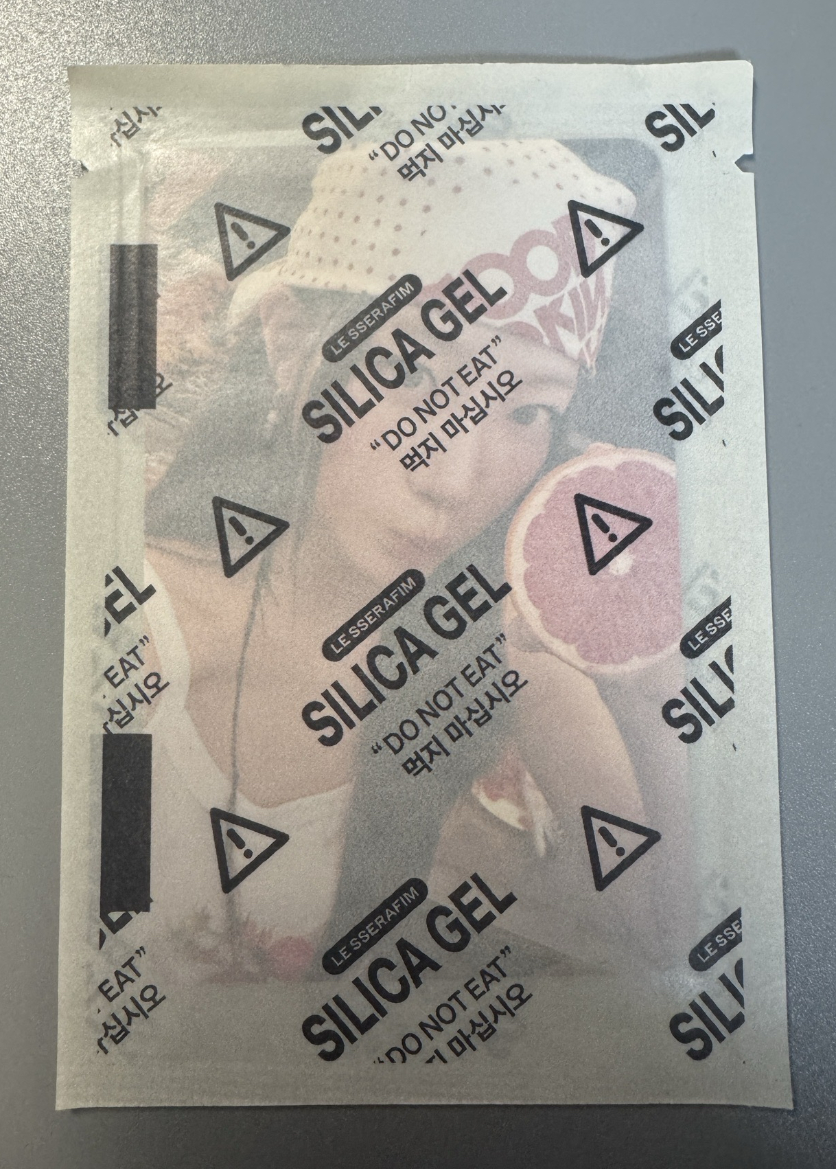 LE SSERAFIM Spaghetti 專卡 采 櫻 葉 採