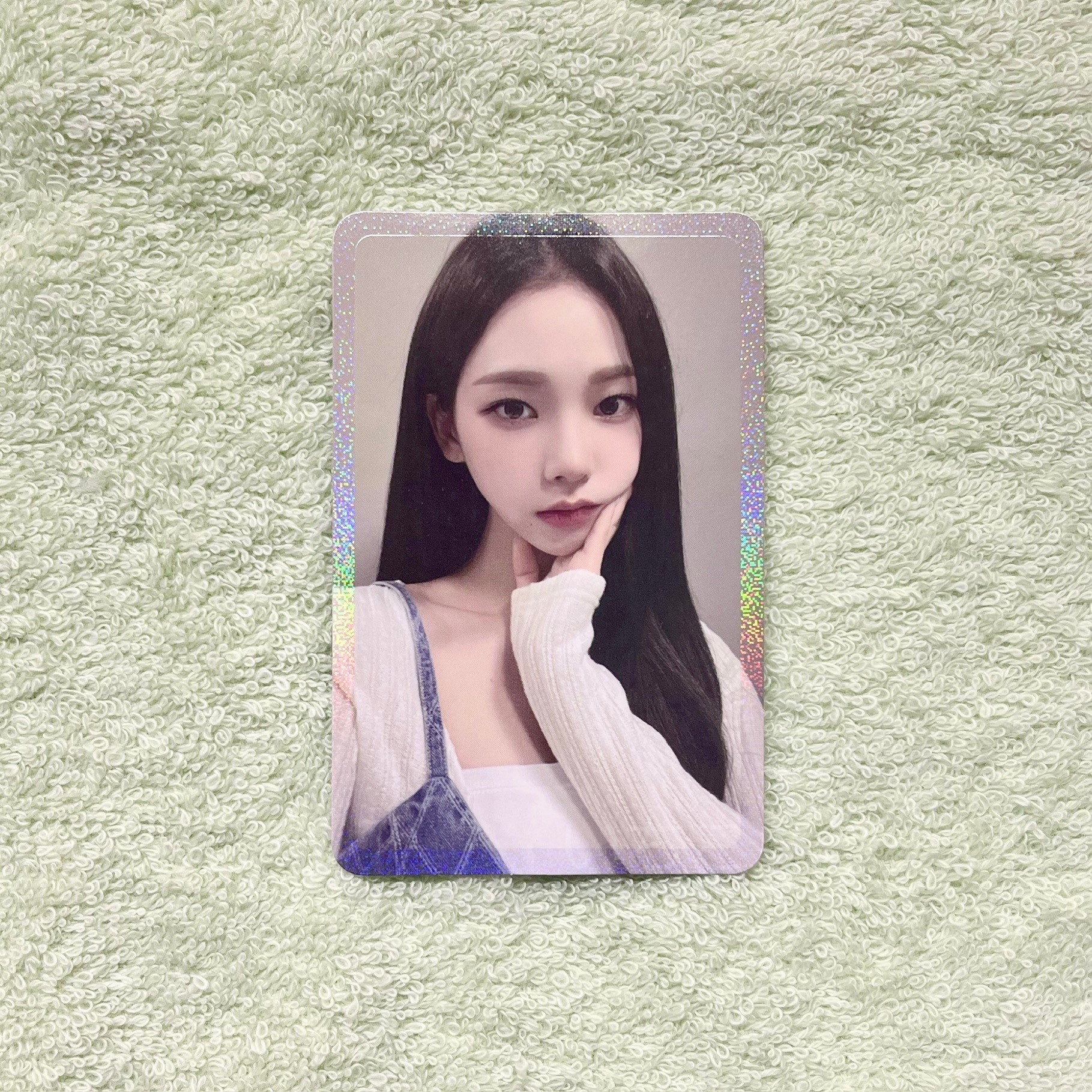 Karina💙GIRLS SM小賣部特典 銀卡