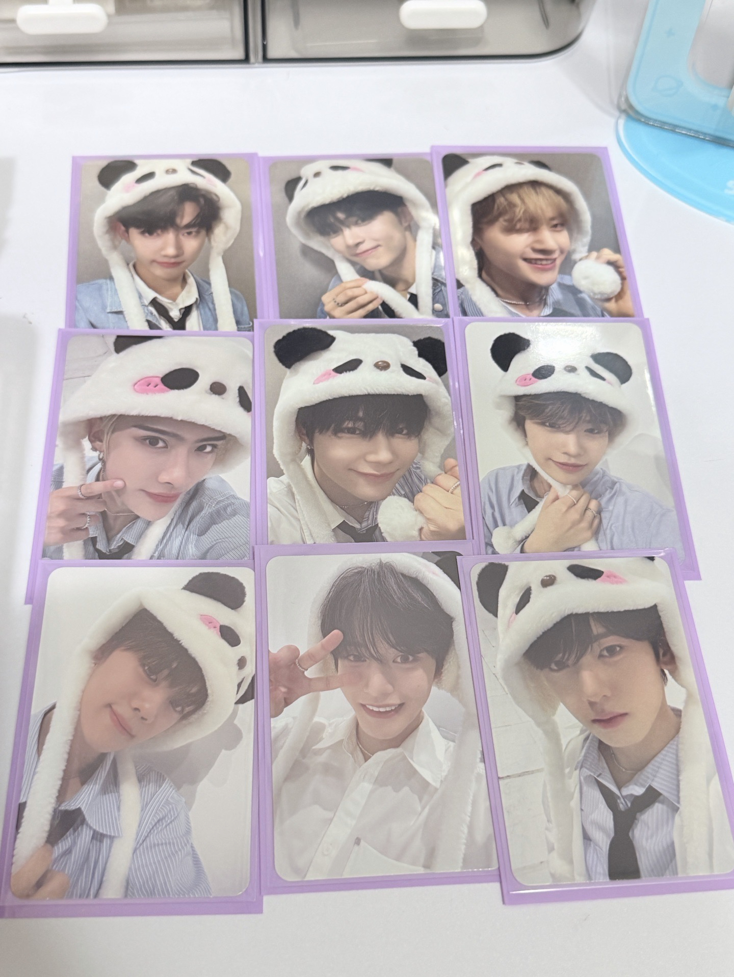 迷一熊貓一套九張