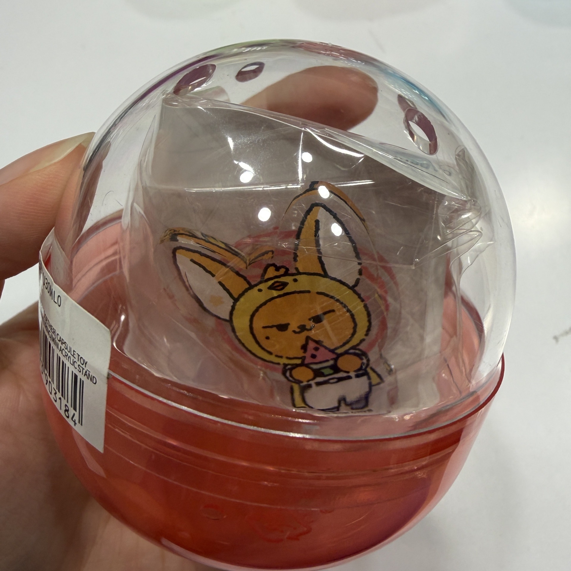 黃春吃西瓜立牌